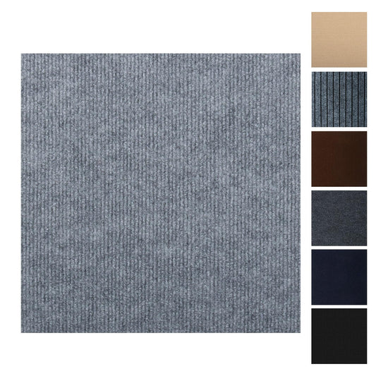 Yskzyz Carpet Tile 12” X 12” Self Adhesive Carpet Floor Tiles Anti-Slip Reusable Carpet Squares Peel and Stick Carpet Floor Tile Easy Install DIY for Bedroom Living Room(10 Pcs)