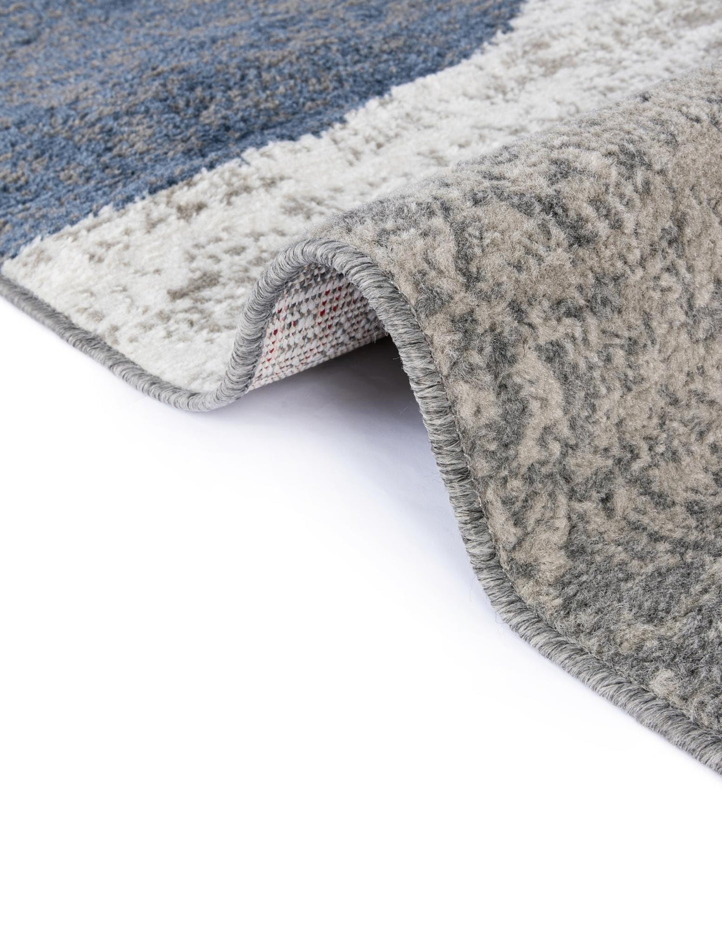 Rugs.com - Oslo Rug – 8 Ft Square Multi Easy-Clean Stain-Resistant Area Rug – Modern Abstract Design for Living Rooms, Bedrooms, and Dining Rooms