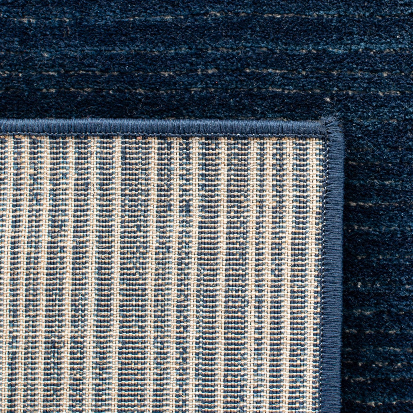 SAFAVIEH Area Rug 6x9 - Vision Collection - Navy, Modern Ombre Design, Non-Shedding & Easy to Clean, Ideal for Living Room, Bedroom, Dining Space (VSN606N)