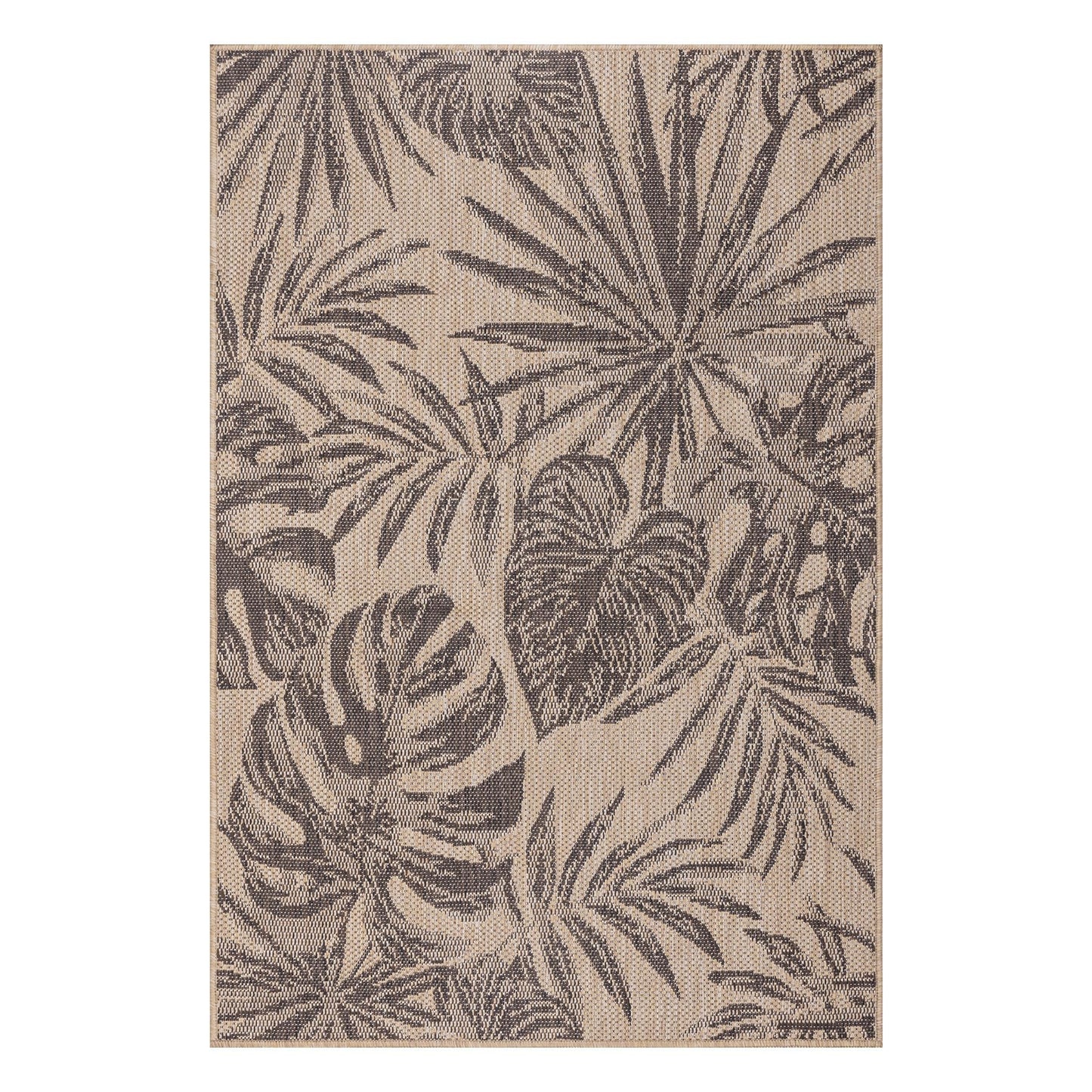 Keen Home Design Terrace Outdoor Area Rug - 5x8 Washable Indoor/Outdoor Rug for Patio, Kitchen, Balcony, Beach, Garden, Deck and Porch, Size: 5'3"x7'7"