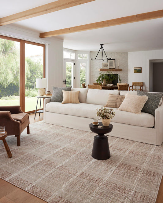 Loloi Angela Rose Ember Collection EMB-02 Clay/Sand 5'-3" x 7'-6" Area Rug