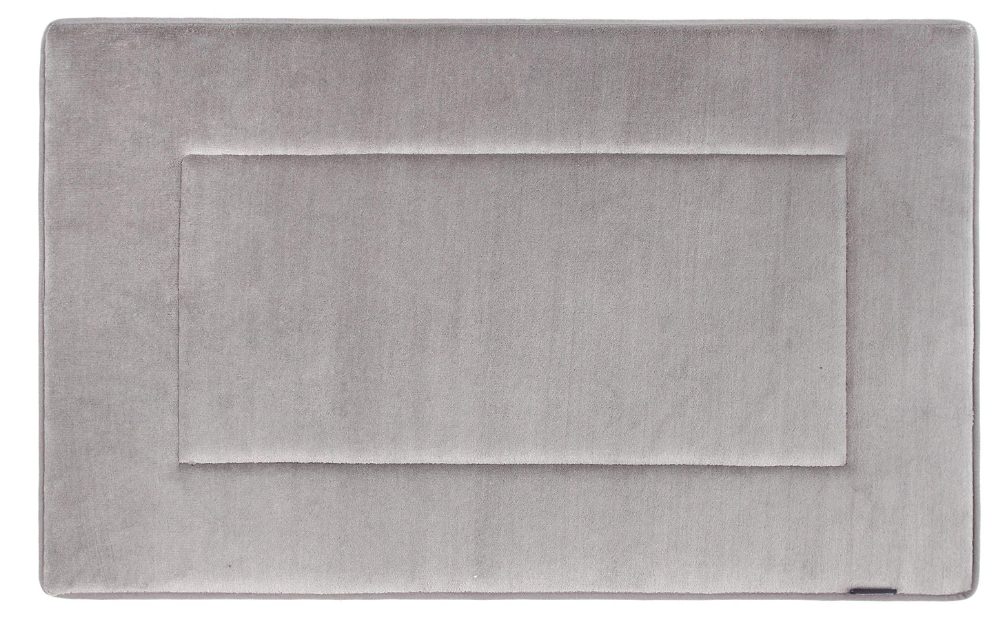 Fabbrica Home Ultra-Soft High Density Memory Foam Runner (21in x 34in) Grey