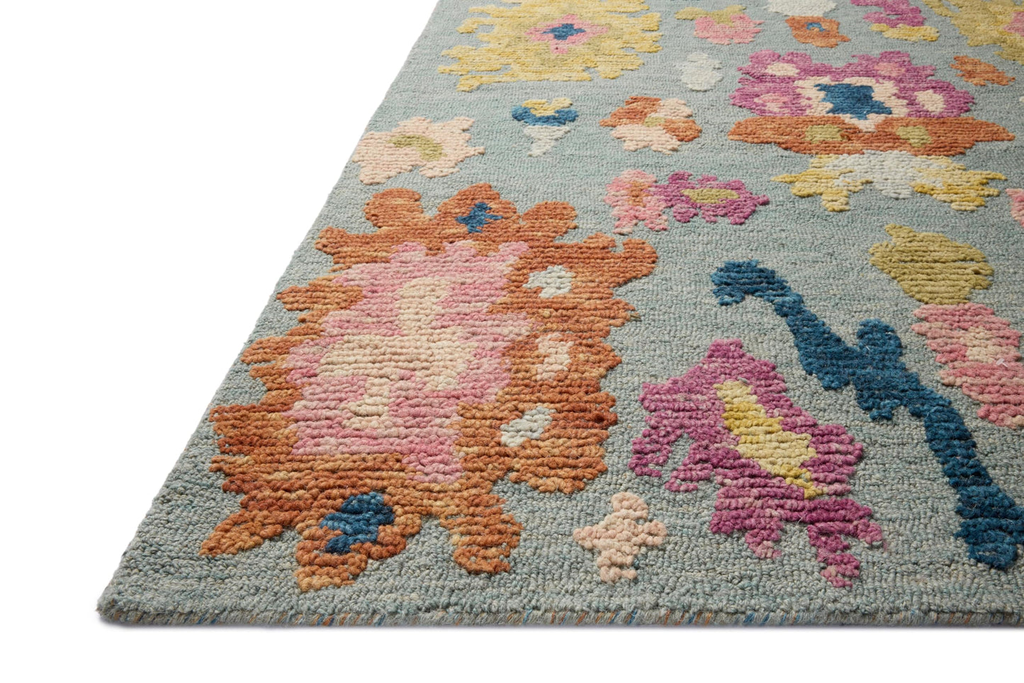 Loloi Tilly Collection TIL-01 Spa/Multi 5'-0" x 7'-6" Area Rug