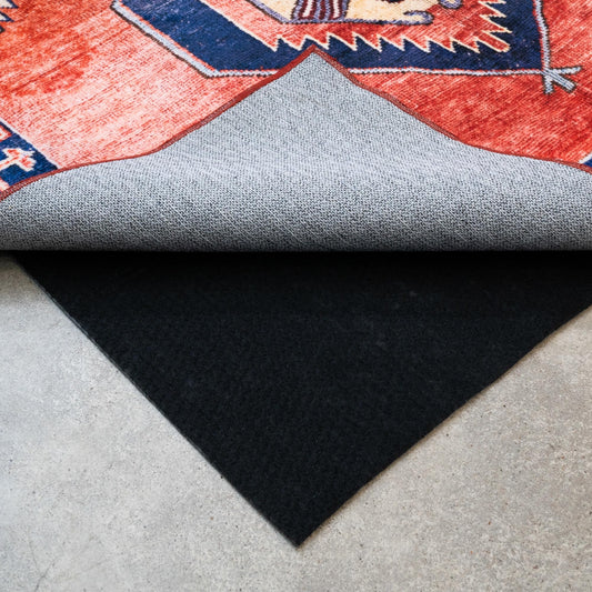 Hold-a-Rug Plush 3' x 5' Nonskid, Nonslip Rug Pad, Reversible Gripper, ¼ Thick, Safe for All Floors and Carpet, Keep Area Rugs Secure