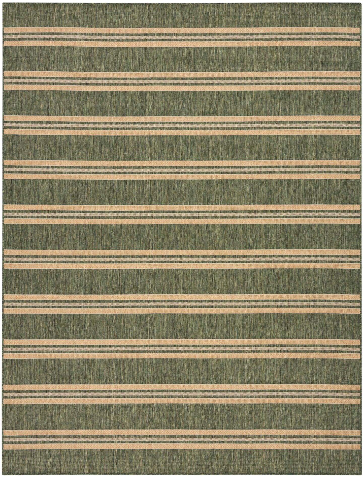 Nourison Home Horizon Indoor/Outdoor Green 8' x 10' Area Rug - Easy Clean, Non Shedding, Bed Room, Living Room, Dining Room, Kitchen (8' x 10')