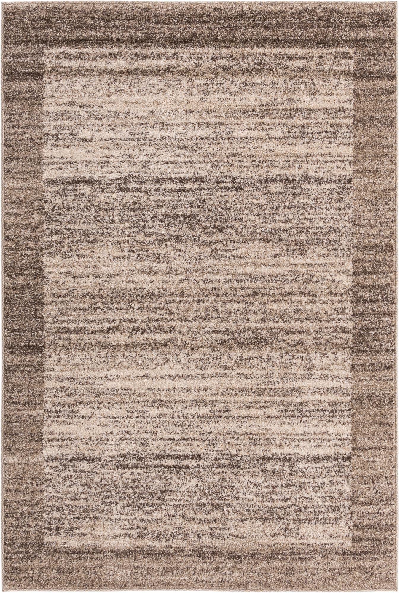 Unique Loom Del Mar Collection Area Rug - Abigail (4' 1" x 6' 1" Rectangle, Beige/ Ivory)