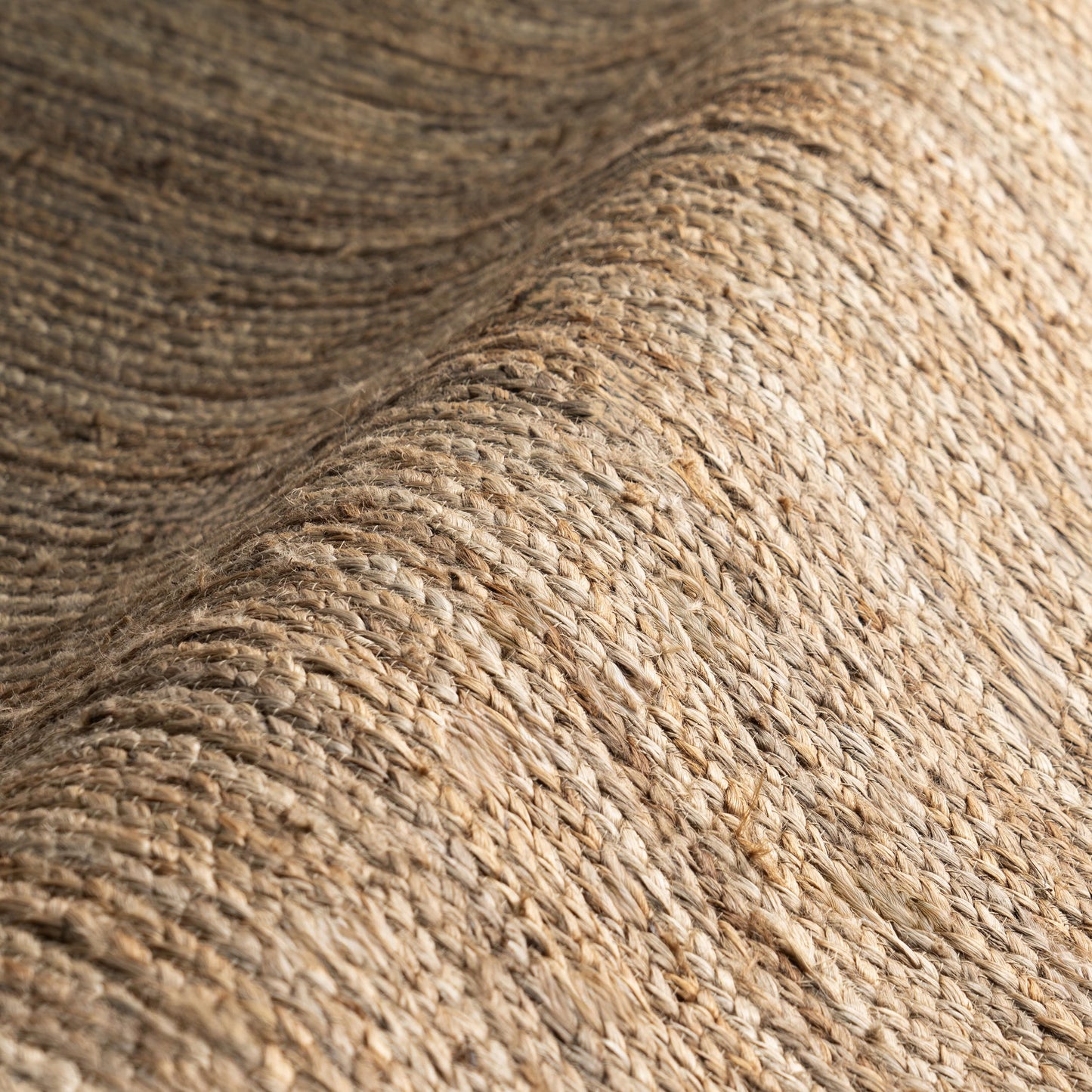 nuLOOM 3 Round Rigo Jute Hand Woven Area Rug, Natural, Solid Farmhouse Design, Natural Fiber, For Bedroom, Living Room, Dining Room, Hallway, Office, Kitchen, Entryway