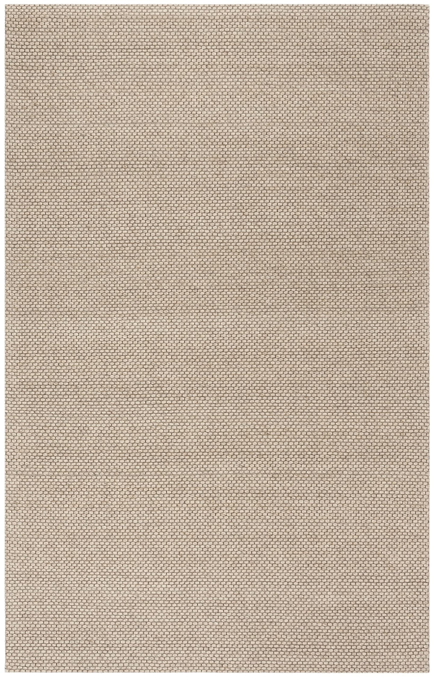 SAFAVIEH Natura Collection Area Rug - 5' x 8', Beige, Handmade Wool, Ideal for High Traffic Areas in Living Room, Bedroom (NAT801B)