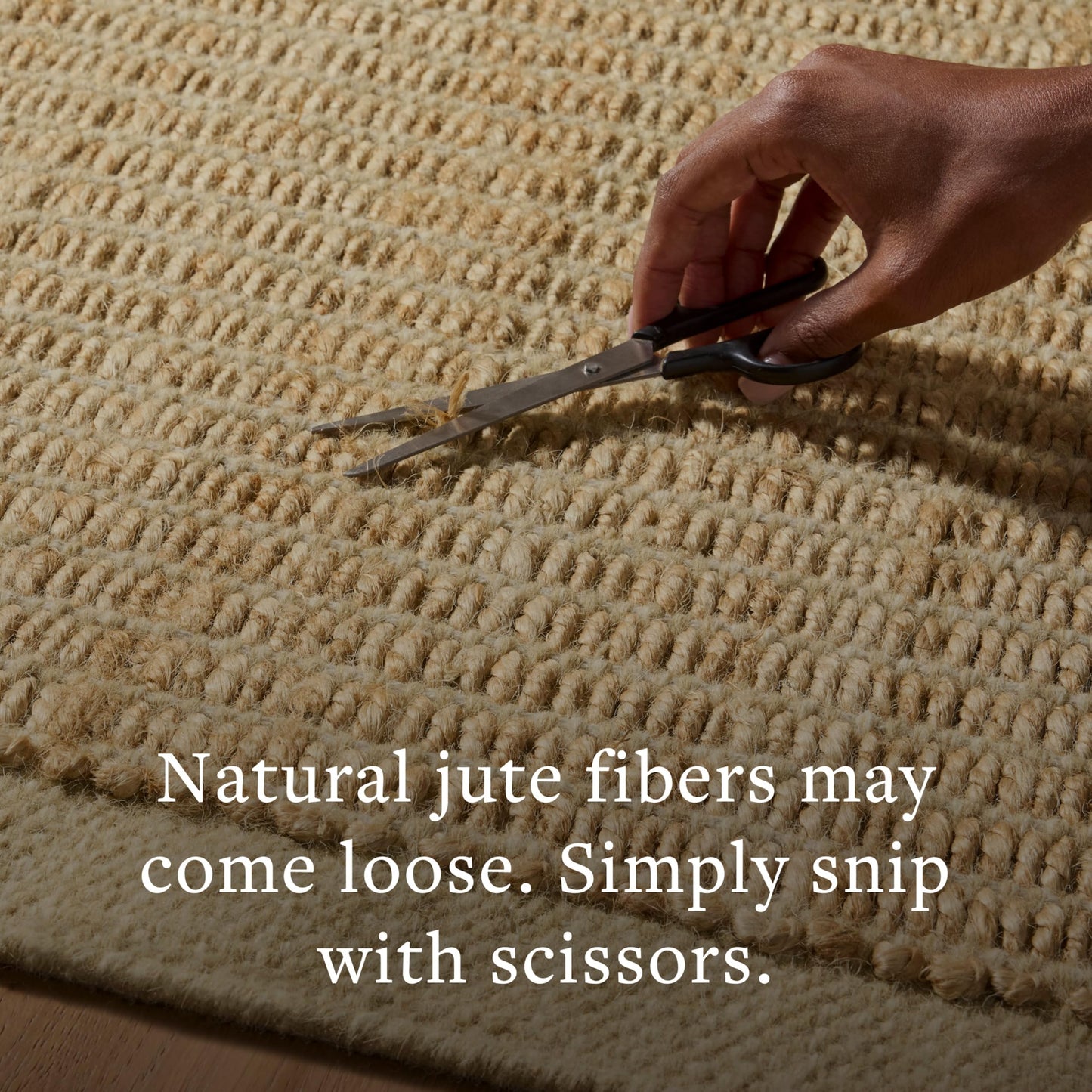 Loloi Amber Lewis Lilah Collection LIH-01 Natural/Antique Ivory 3'-6" x 5'-6" Accent Rug Jute, Wool, Cotton, Neutral, Living, Bedroom, Dining, Rug