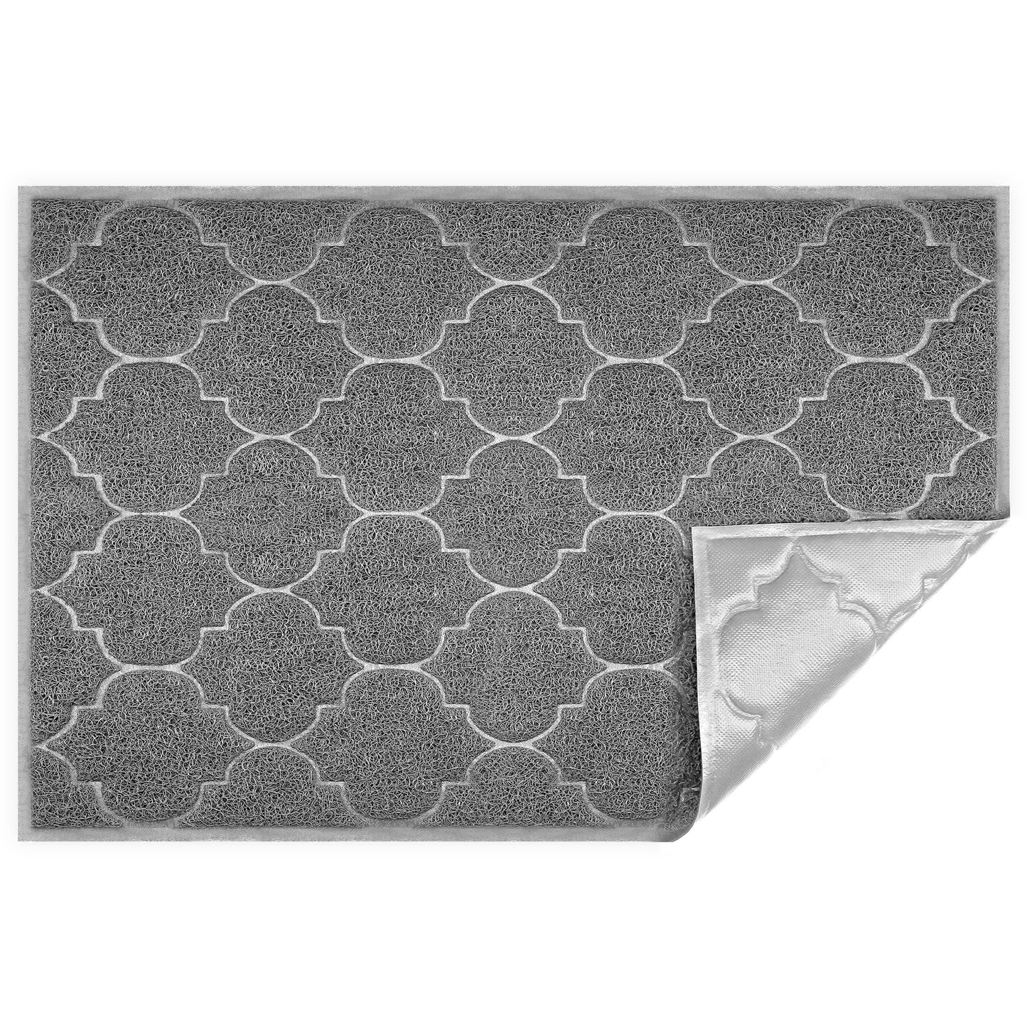 Door Mat Outdoor, 24x36, Welcome Mats for Entryway, Front Doormat for Home Entrance, Indoor Floor Mat, Durable, Non-Slip, Boot Scraper, Catches Muddy and Dirt(Grey)