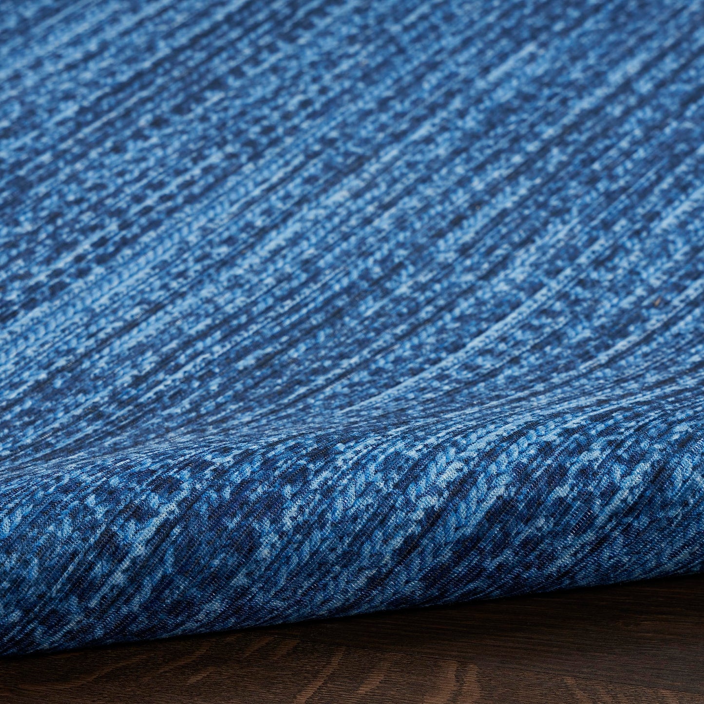 Nourison Home Nourison Washables Blue 8' x 10' Area Rug - Easy Clean, Non Shedding, Bed Room, Living Room, Dining Room, Kitchen (8' x 10')