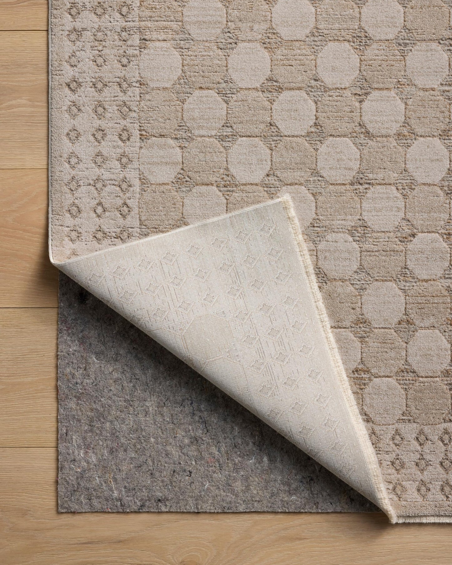 Loloi Amber Lewis Cali Collection CIL-01 Taupe/Natural 9'-6" x 13', .25" Pile Height, Area Rug