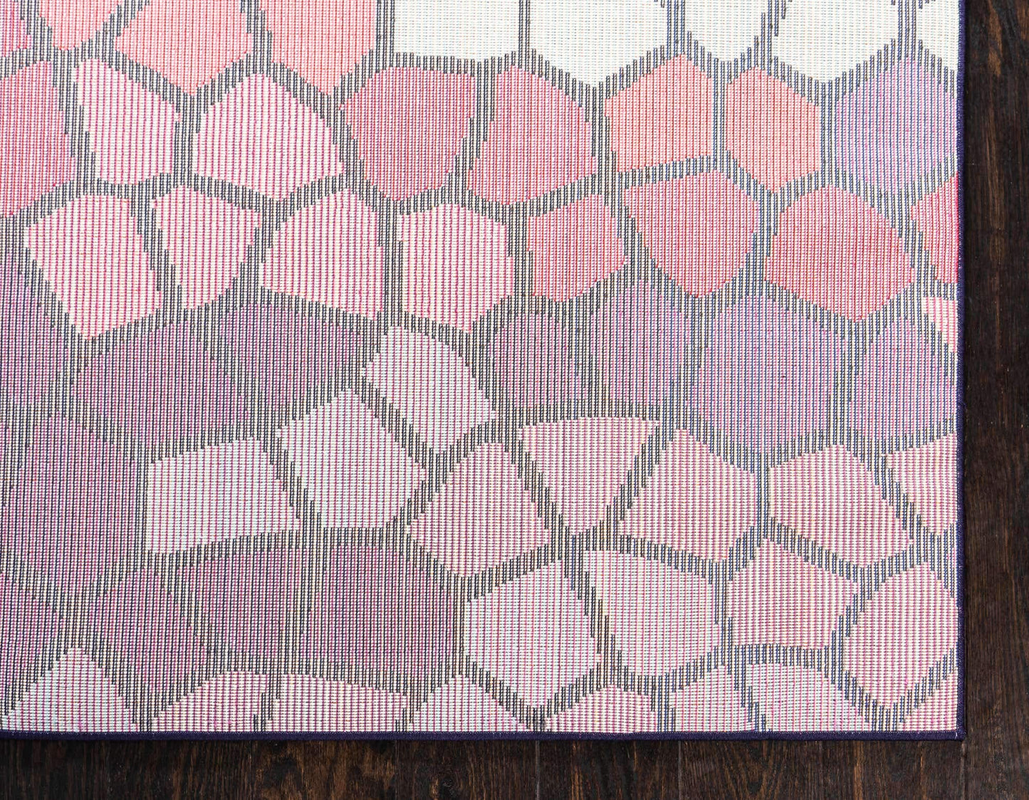 Unique Loom Estrella Collection Geometric, Abstract, Colorful, Modern, Mosaic Area Rug (9' 0 x 12' 0 Rectangular, Multi/Blue)