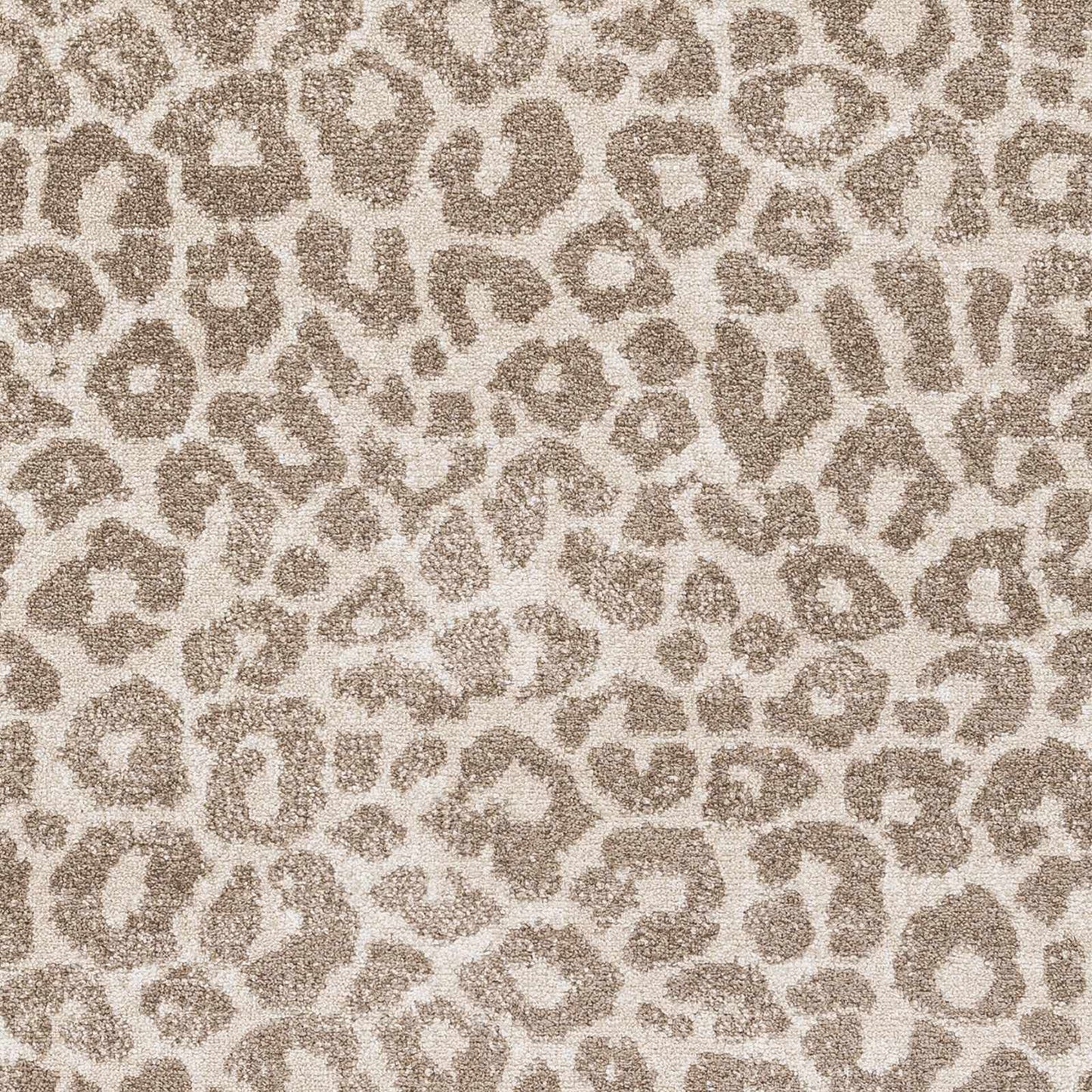 Hauteloom Safari Modern Animal Print Area Rug for Living Room, Bedroom, Dining Room - Bohemain Leopard Print Carpet - Tan, Terracota, Brown, Beige, Ivory - 5'3" x 7'3" (5x7)
