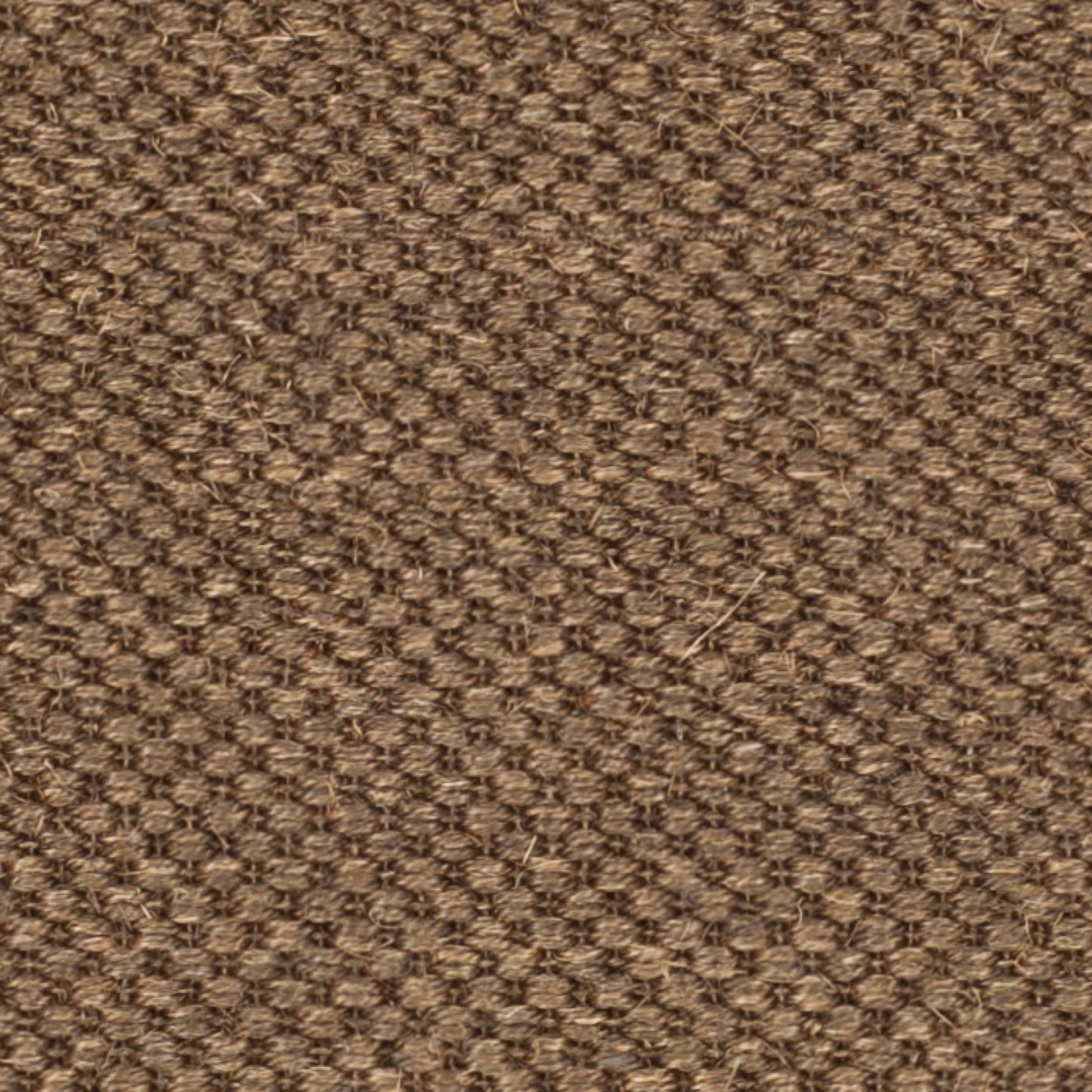 SAFAVIEH Area Rug 6' Square - Natural Fiber Collection - Brown, Sisal, Woven Design with Border (NF443D)