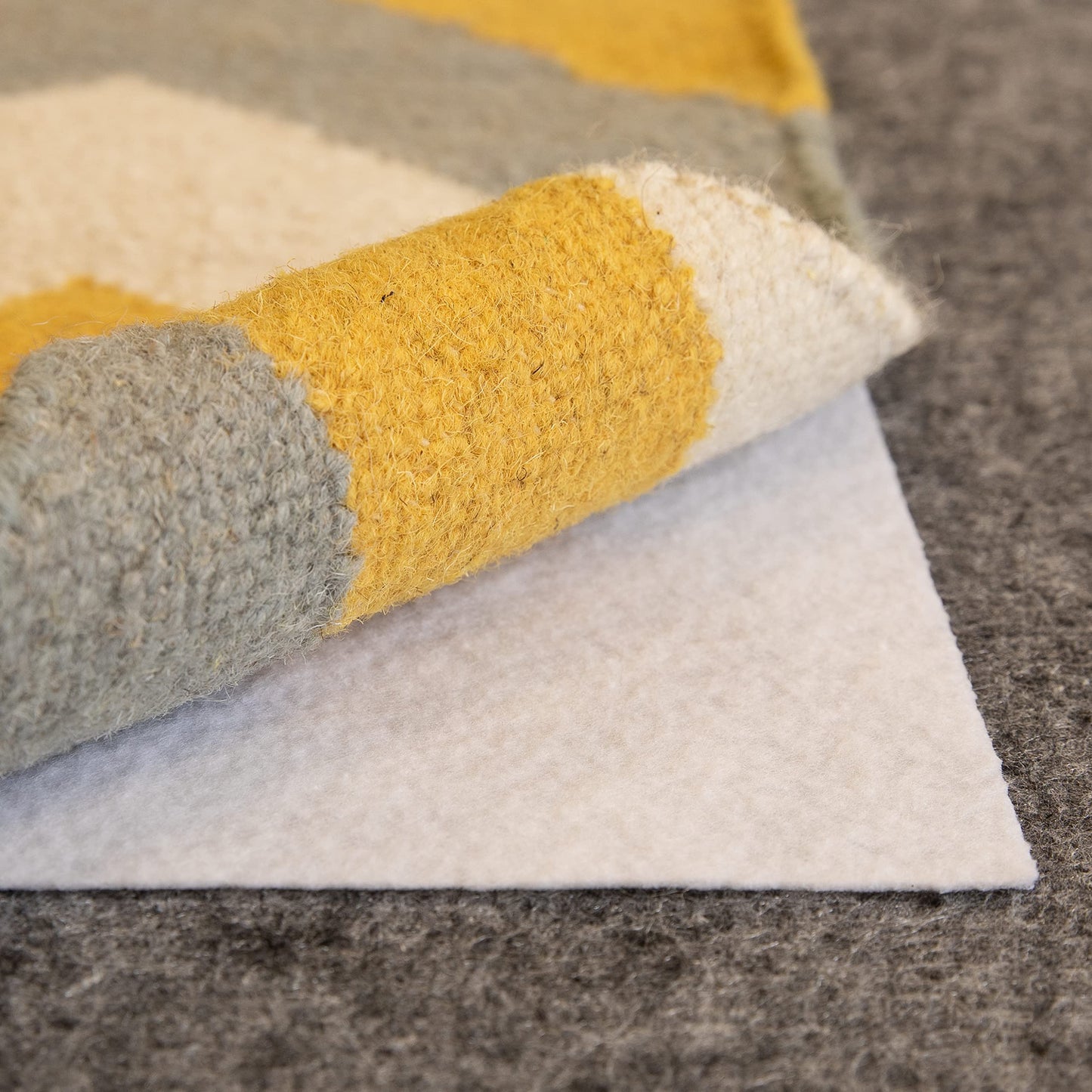 Slip-Stop Magic Stop Rug on Carpet Non-Slip Rug Pad for Area Rugs and Runner Rugs, USA-Made Rug Gripper for Carpet Over Carpet Keeps Rugs in Place On Carpet, 4' x 6'