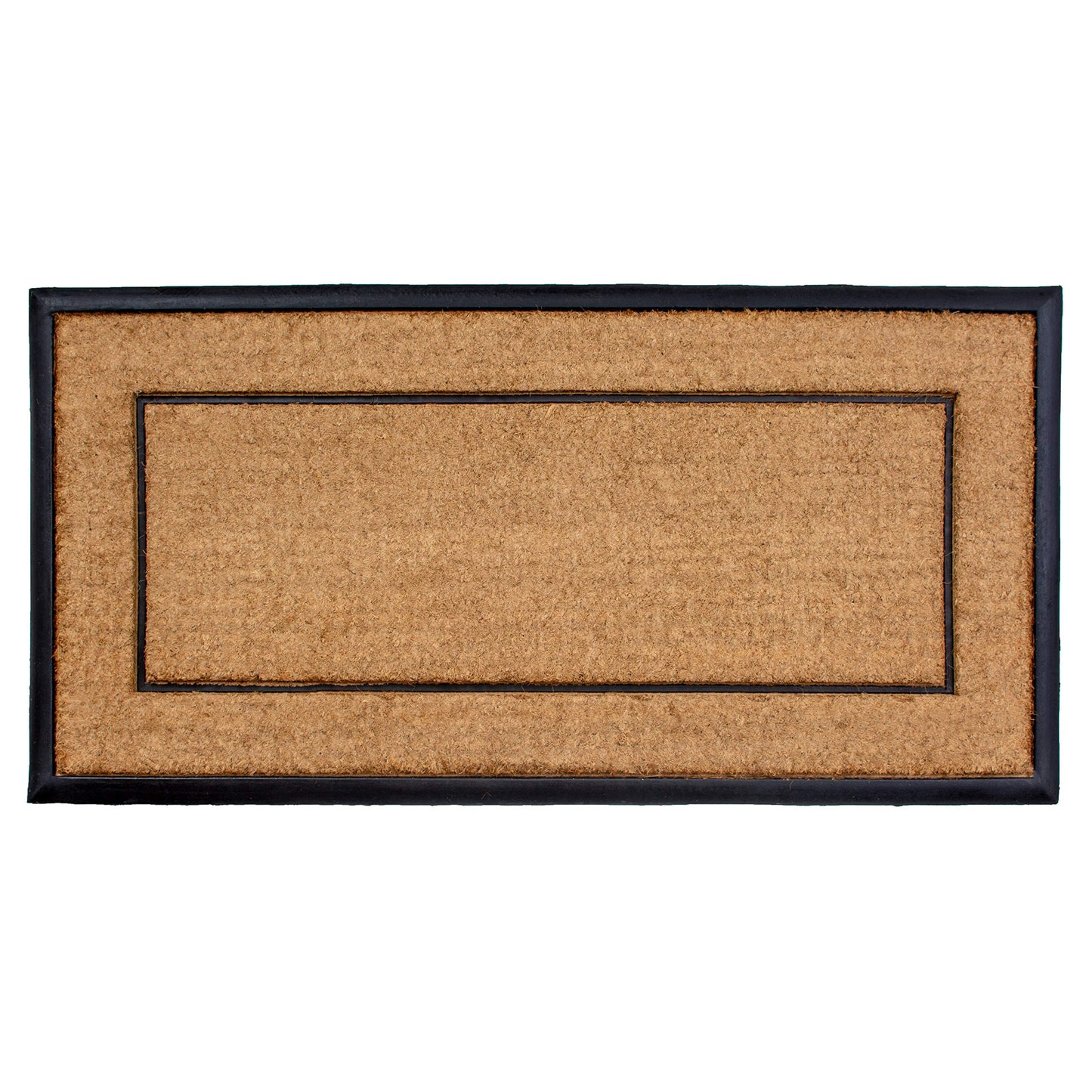 Calloway Mills AZ101632448NP Maxen Doormat, 24" x 48", Natural/Black