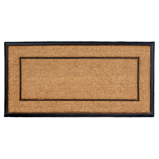 Calloway Mills AZ101632448NP Maxen Doormat, 24" x 48", Natural/Black