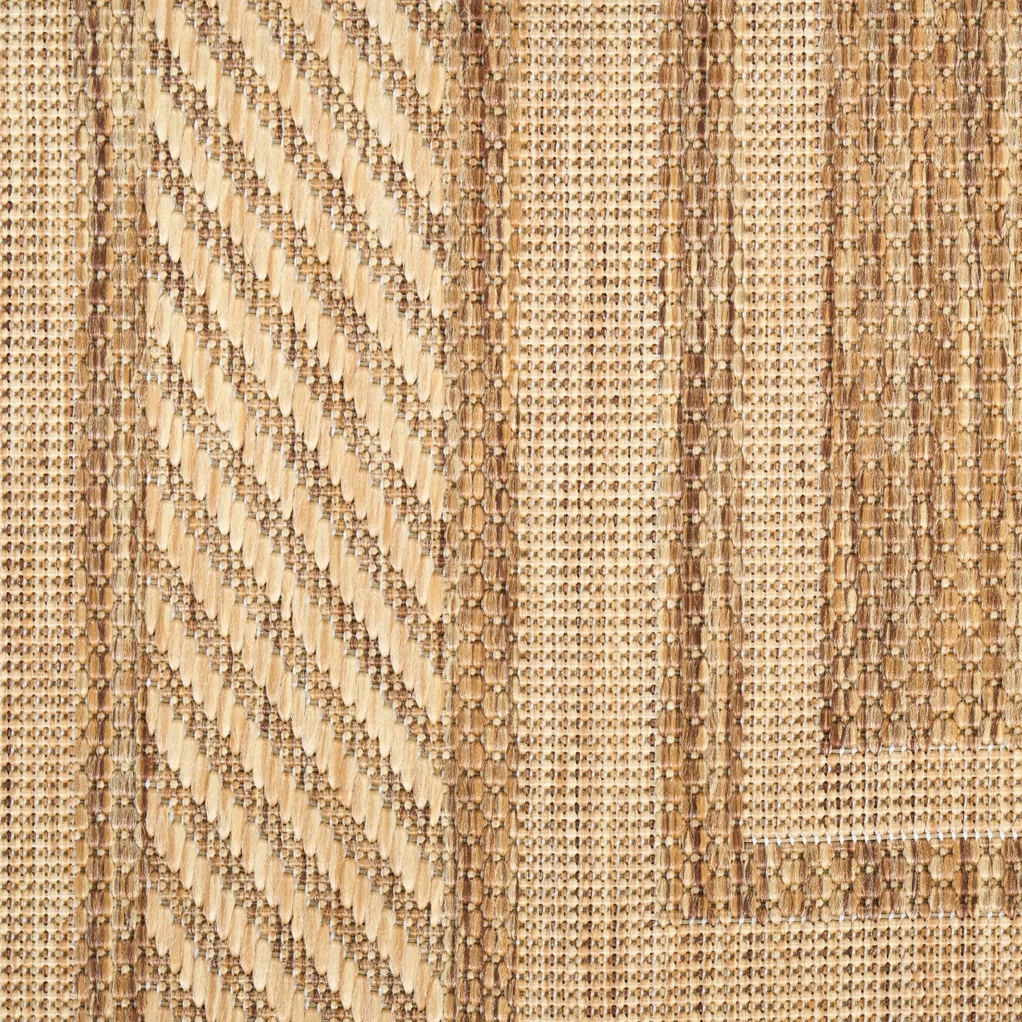 Nourison Home Horizon Indoor/Outdoor Natural 6' x 9' Area Rug - Easy Clean, Non Shedding, Bed Room, Living Room, Dining Room, Kitchen (6' x 9')