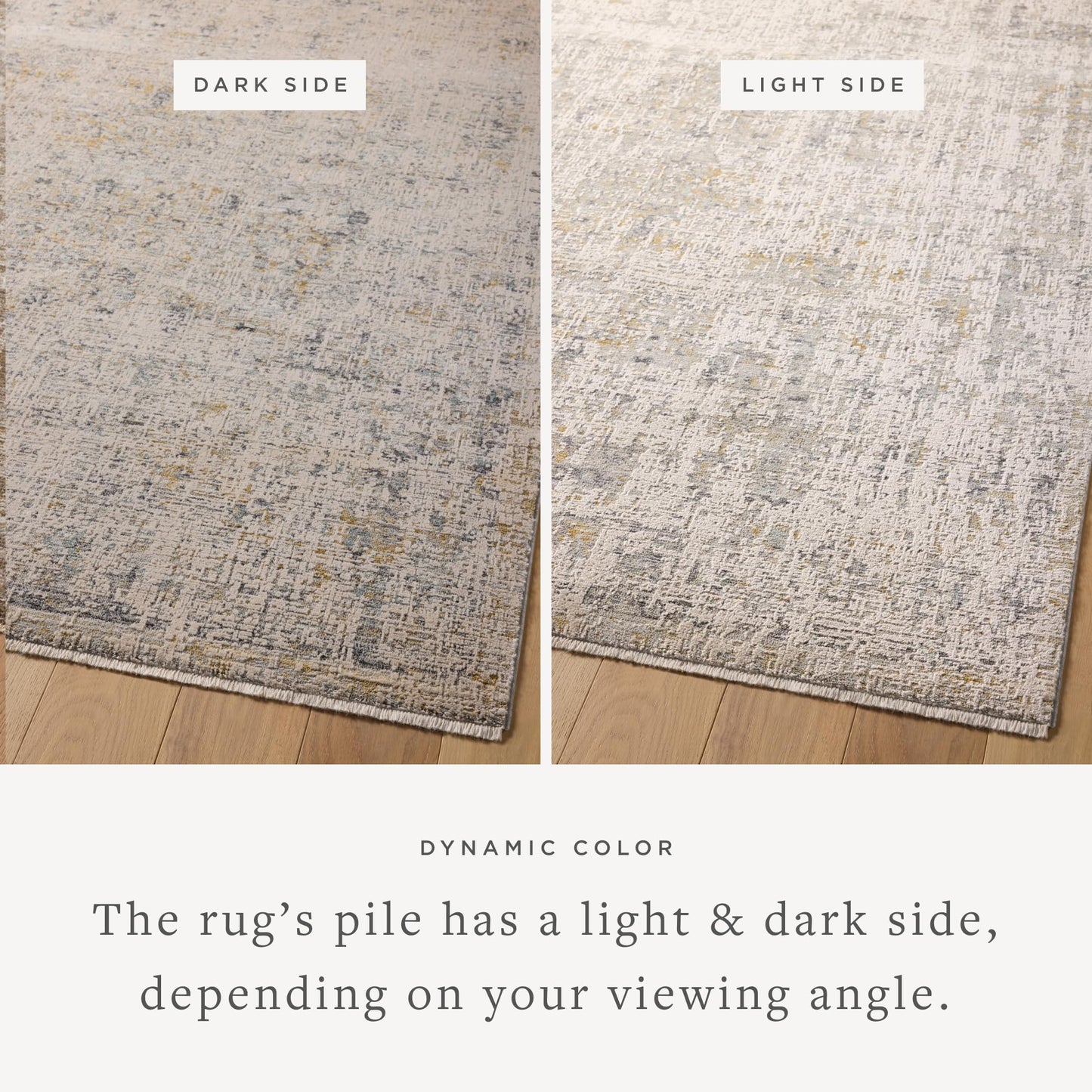 Loloi Amber Lewis Alie Collection ALE-02 Sand/Sky 7'-10'' x 10', .13'' Pile Height, Area Rug