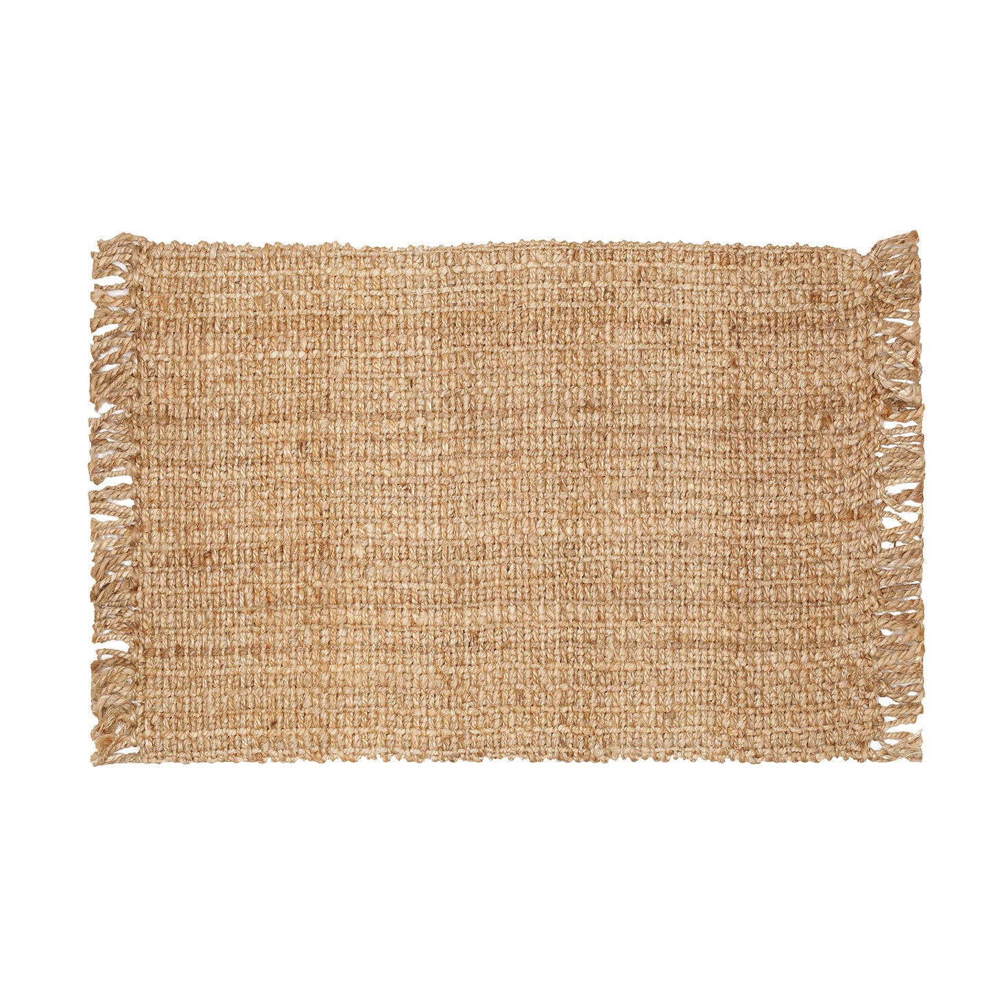 Hausattire Hand Woven Jute Rug 2'x3' - Natural,Reversible Farmhouse Boho Accent Rustic Rugs for Kitchen,Living Room,Bedroom,Entryway Rag Rug|Decorative Floor Rugs-24x36 Inches