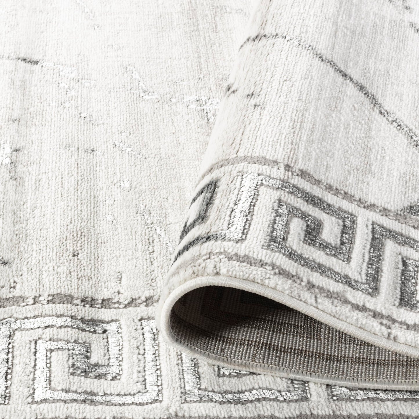 GLORY RUGS Area Rugs Marble 5x7 Cream Gray Carpet Modern Abstract Rug Living Room Dining Bedroom Rug