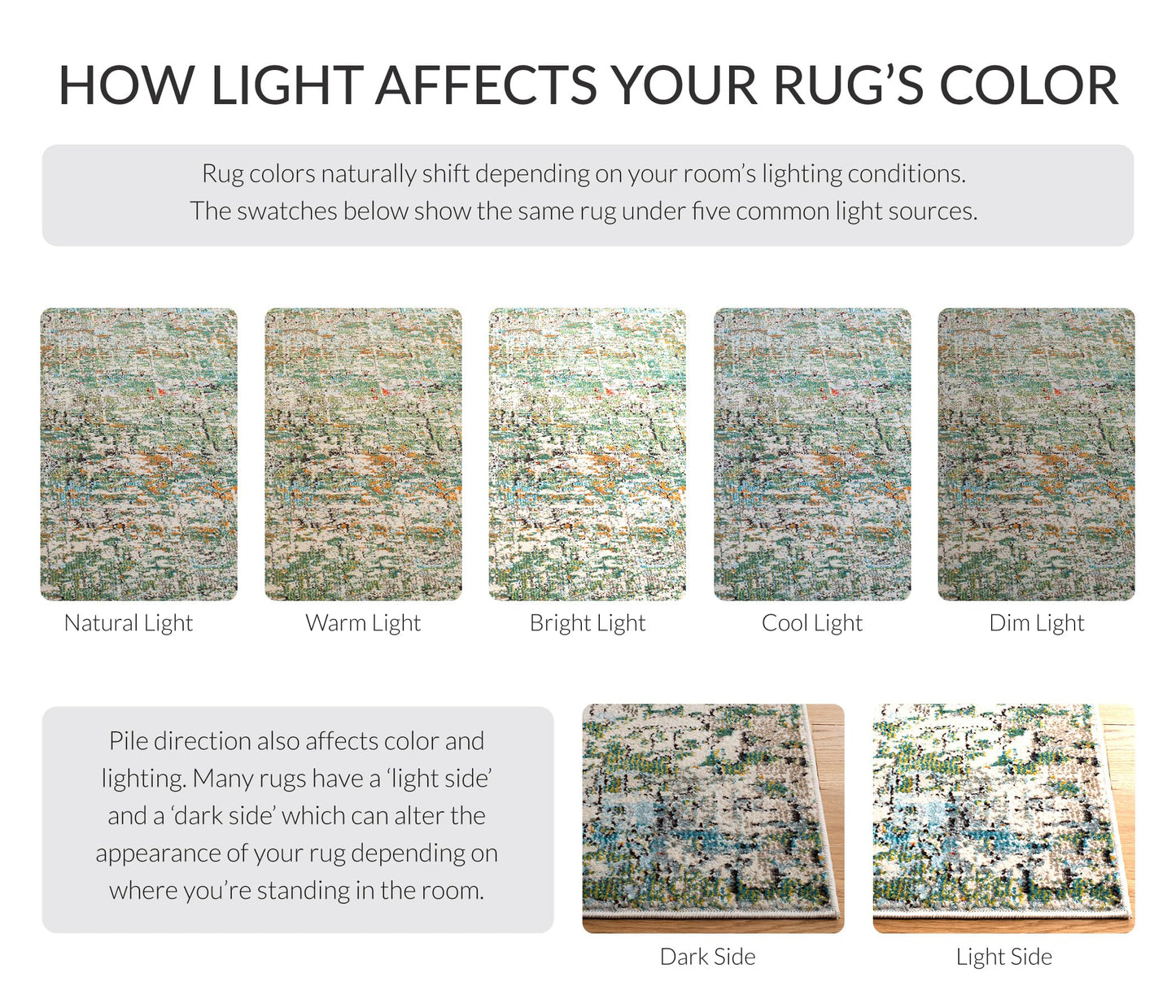 SAFAVIEH Area Rug 8x10 - Madison Collection - Large - Green & Turquoise, Modern Abstract Design, Non-Shedding & Easy Cleaning, Ideal for Living Room, Bedroom, Office, Dining Space (MAD460Y)