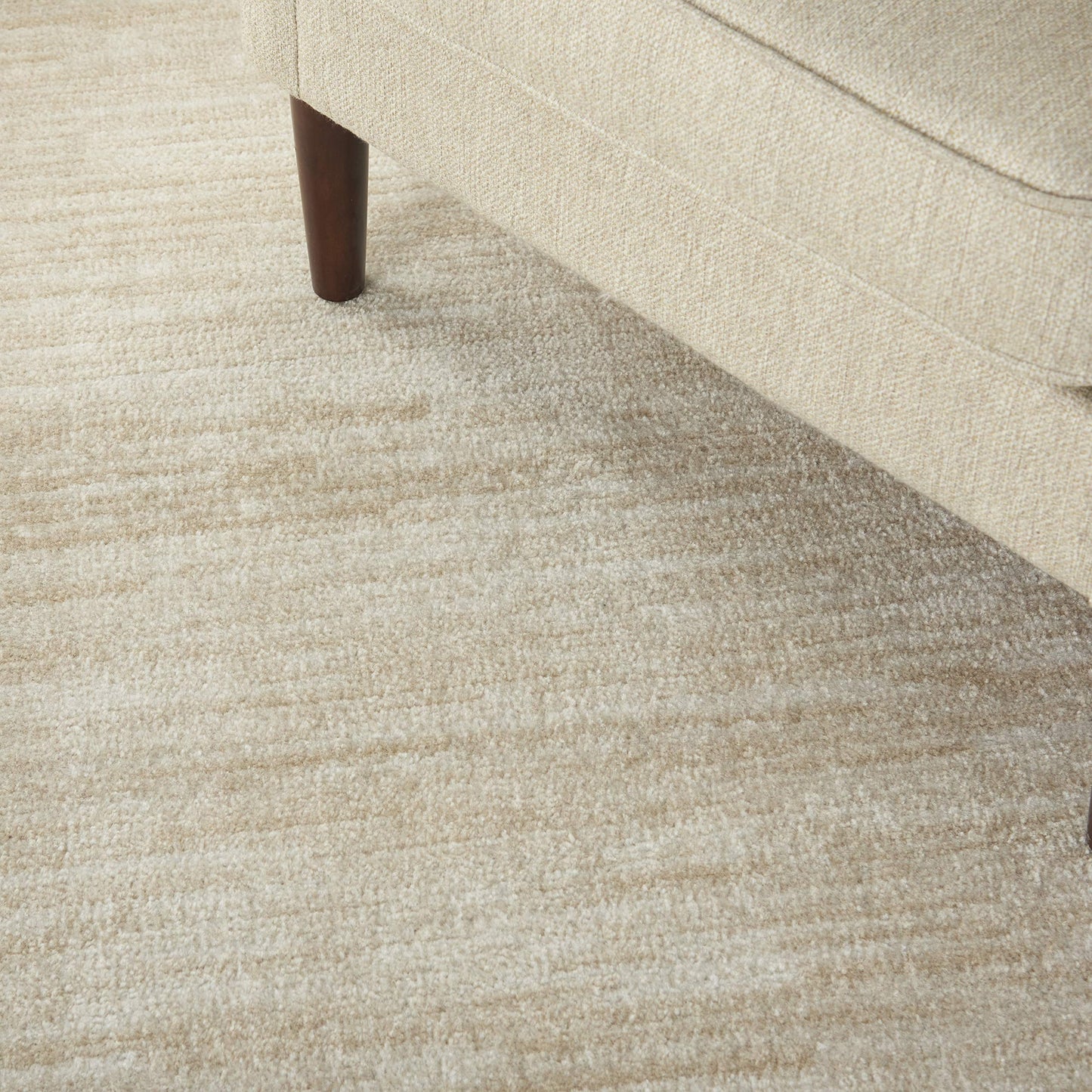 Nourison Home Nourison Essentials Ivory Beige 5' x 8' Area Rug - Easy Clean, Non Shedding, Bed Room, Living Room, Dining Room, Kitchen (5' x 8')
