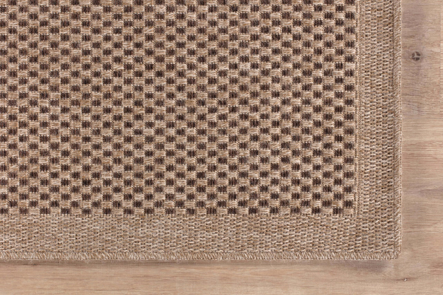 CAMILSON Easy Jute Rug 6x9, Indoor Outdoor Natural Color Fiber Area Rugs for Living Room Patio and Kitchen Rug, Sisal Boho Woven Design, Easy-Cleaning, Washable Outside Carpet Alfombras para(6 x 9)