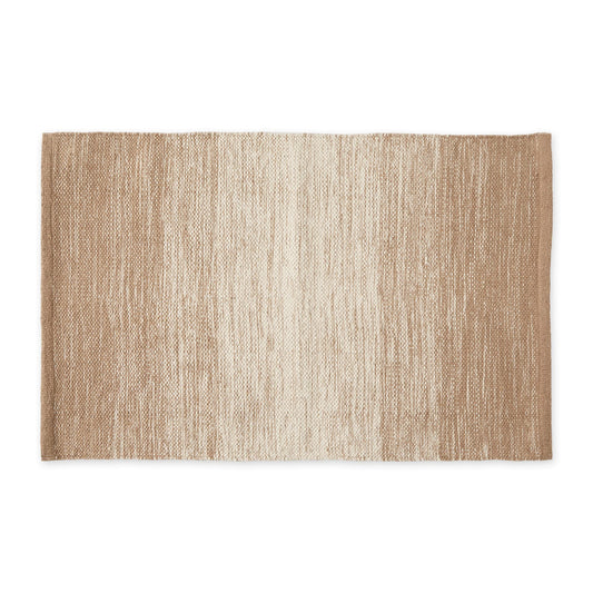 DII Woven Cotton Throw Rug, Area Rugs for Kitchen, Bedroom, Bathroom or Entry Way, Small Rug, 2x3, Ombre Stone