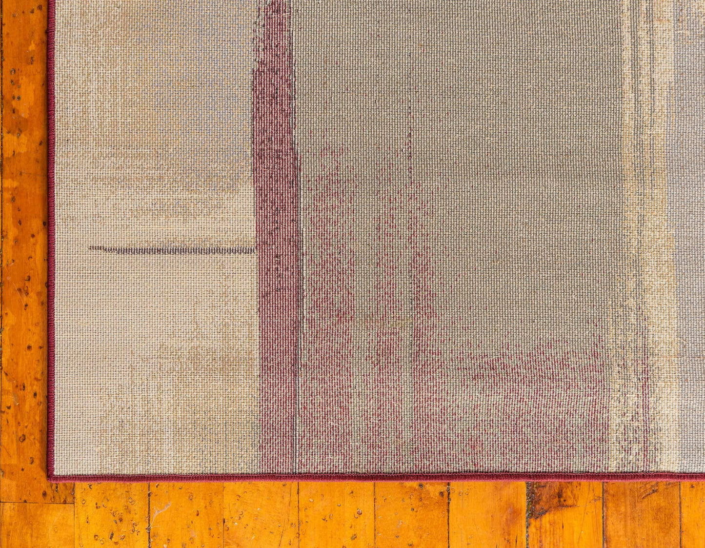 Unique Loom Barista Collection Area Rug - Timor (4' 1" x 6' 1" Rectangle, Multi/ Red)