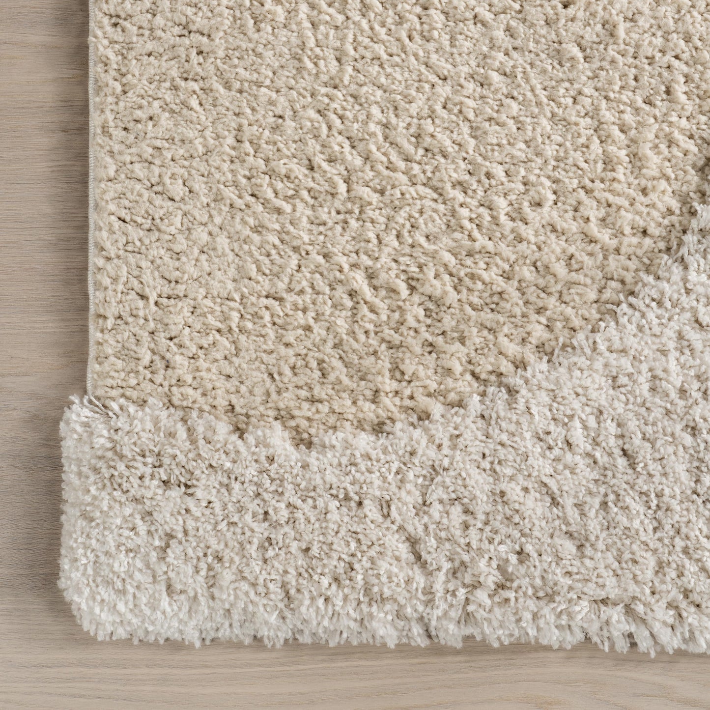 Nuloom Gloria Beige, 8' x 10', Abstract, Shag, Soft and Cozy, Plush, High Traffic, Stain Resistant, Easy Clean, Durable Area Rug for Bedroom, Living Room, Dining Space, Den, Foyer, Entryway