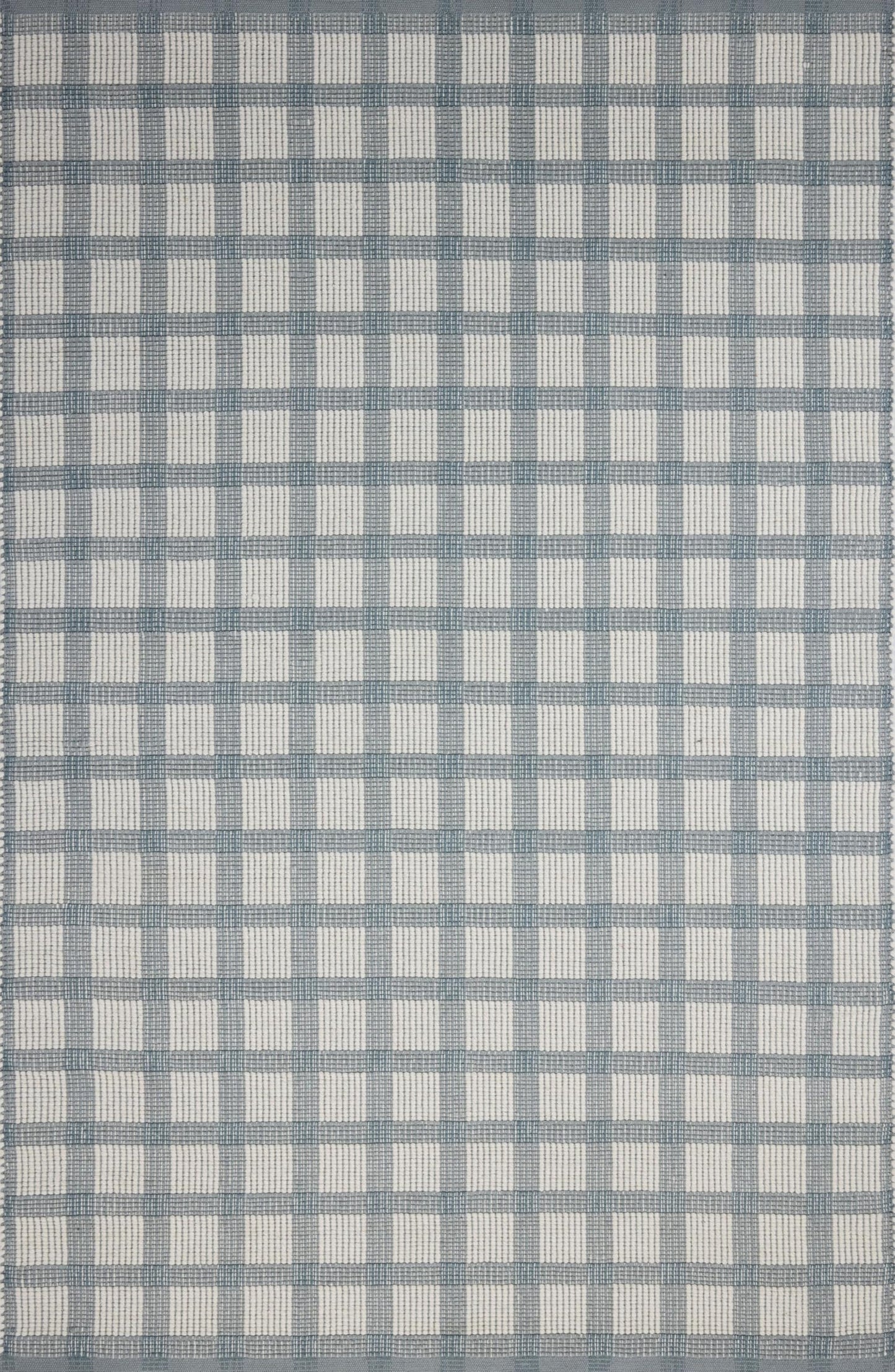 Loloi Magnolia Home by Joanna Gaines Ryder Collection RYD-02 Blue/Ivory 8'-6" x 11'-6" Area Rug