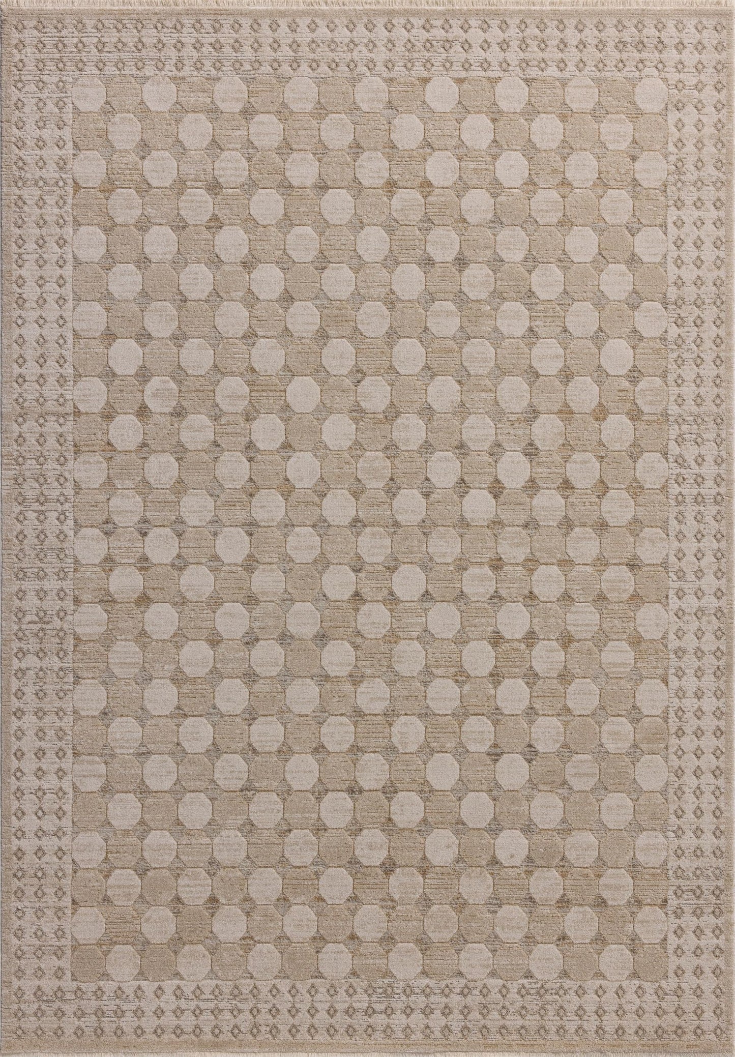 Loloi Amber Lewis Cali Collection CIL-01 Taupe/Natural 9'-6" x 13', .25" Pile Height, Area Rug