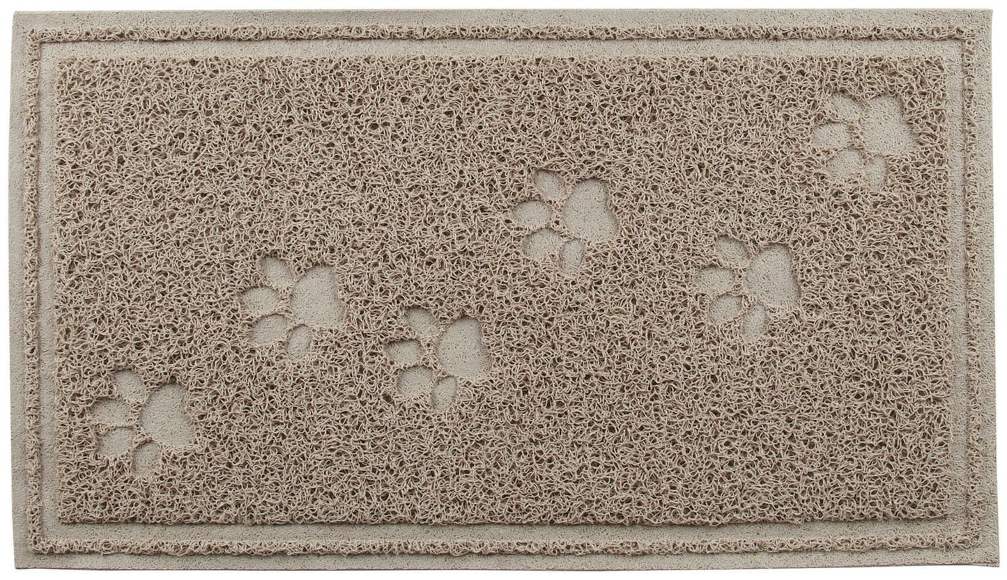 Arm & Hammer Cat Litter Mat with Paw Design For Cat Litter Pans, 23 by 13-Inch