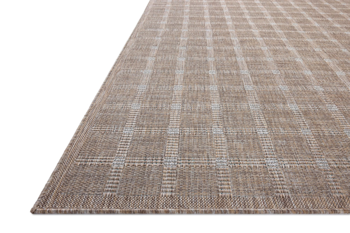 Loloi Amber Lewis Topanga Collection TOP-01 Natural/Bone 5'-3" x 7'-6" Indoor/Outdoor Area Rug