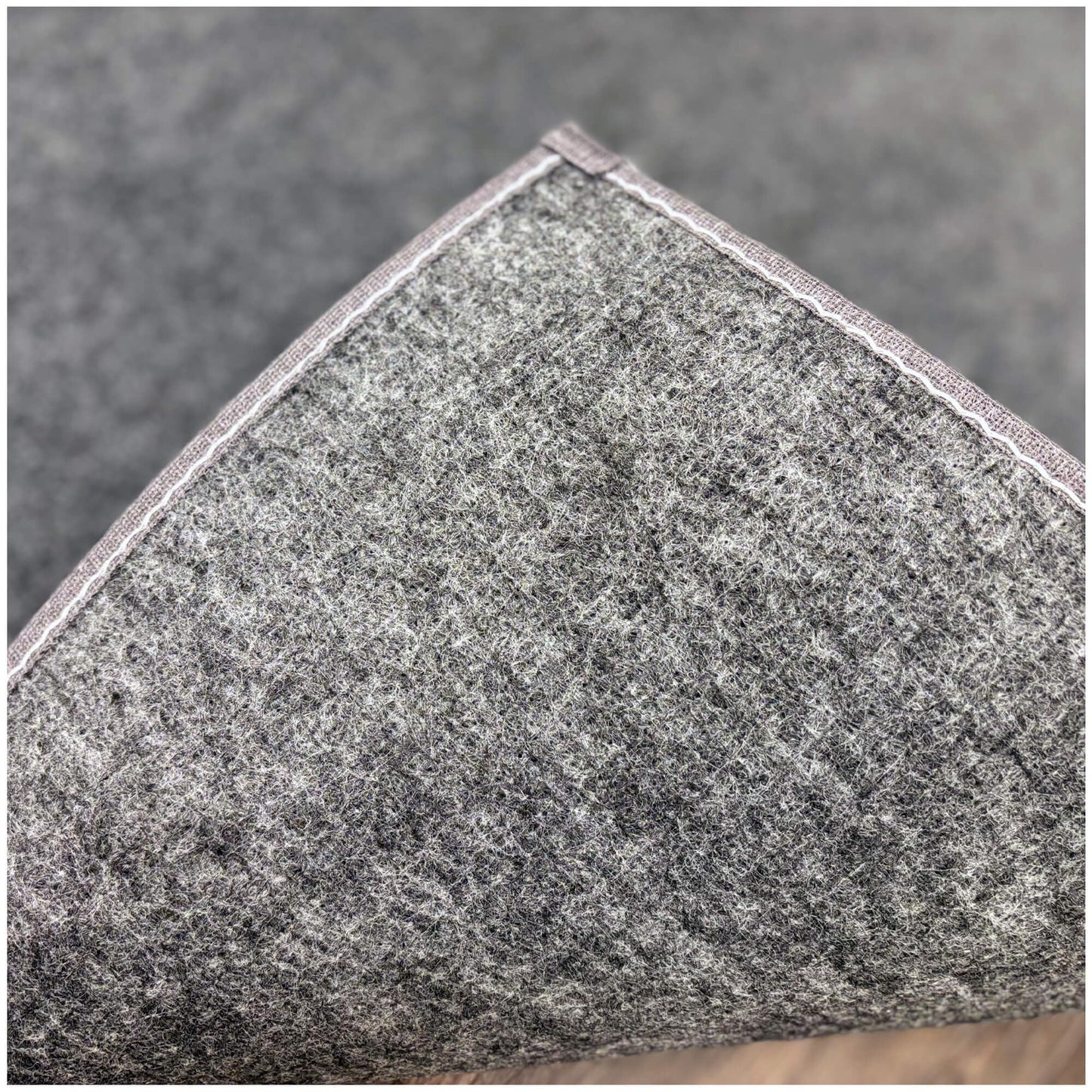 KOECKRITZ 5'x8' Indoor Outdoor Area Rug – Cloud Grey, Lightweight Economy Carpet for Living Room, Bedroom, Kids Room, Entryway – Stain Resistant