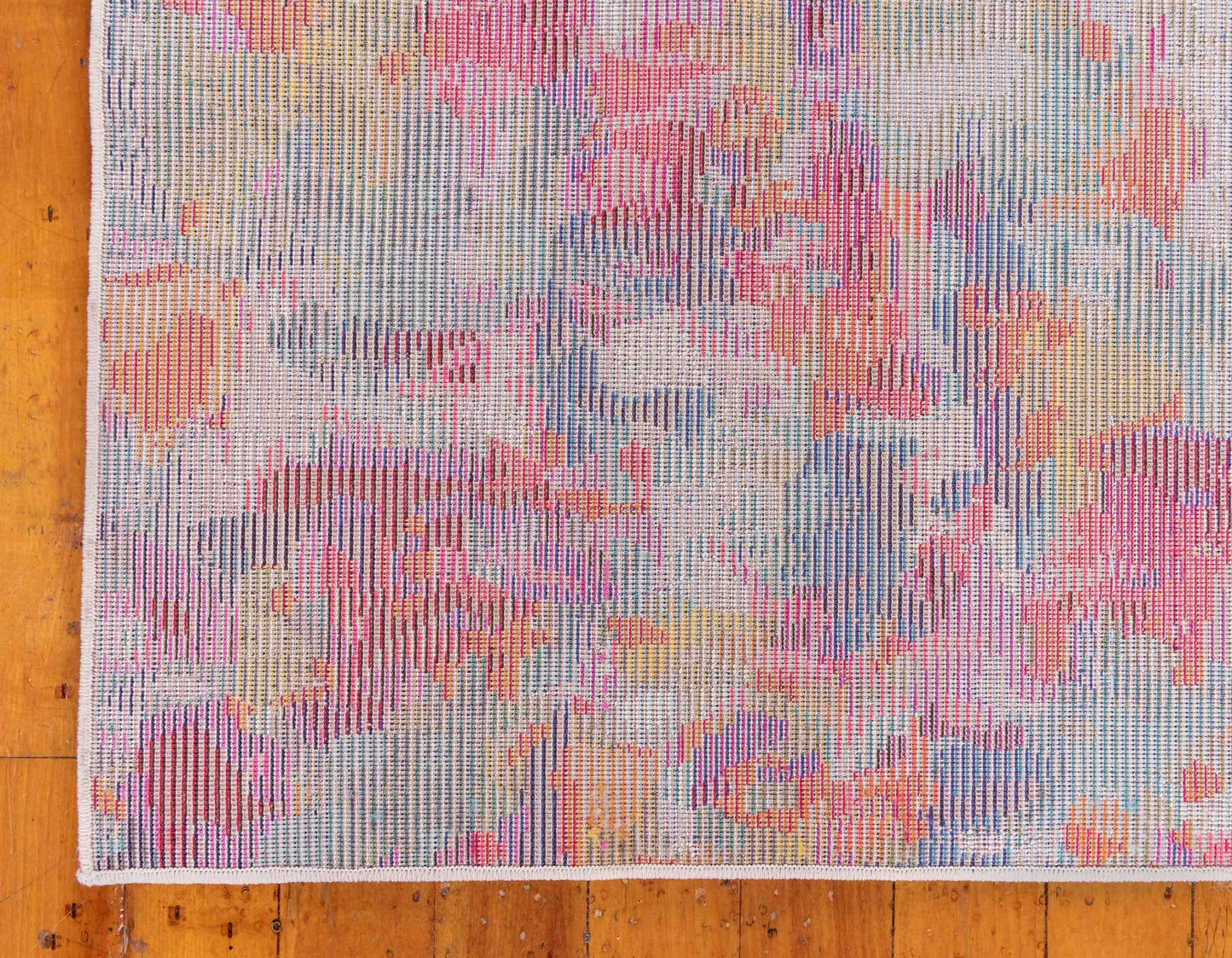 Unique Loom Chromatic Collection Area Rug - Joyous (7' 1" x 10' Rectangle Multi/Blue)