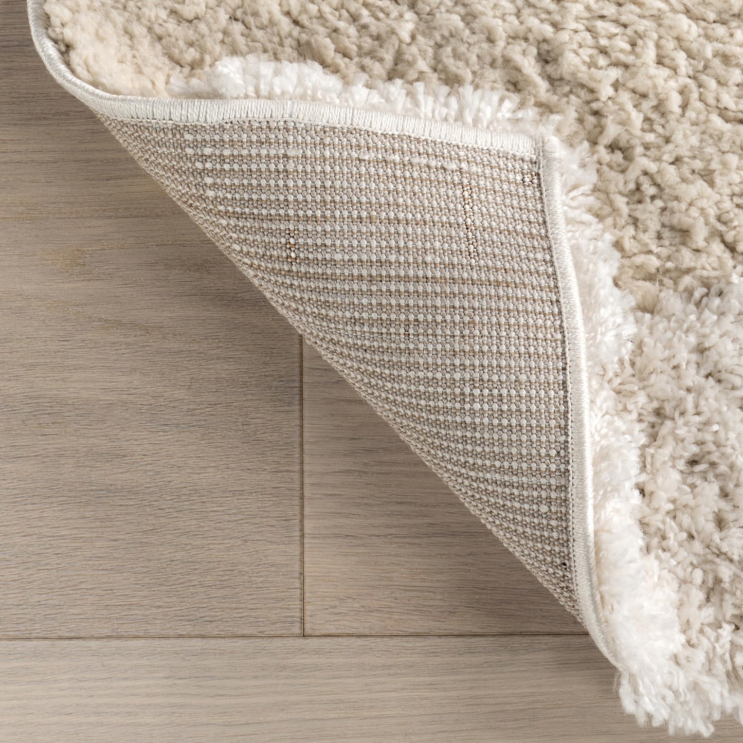 Nuloom Gloria Beige, 4' x 6', Abstract, Shag, Soft and Cozy, Plush, High Traffic, Stain Resistant, Easy Clean, Durable Area Rug for Bedroom, Living Room, Dining Space, Den, Foyer, Entryway