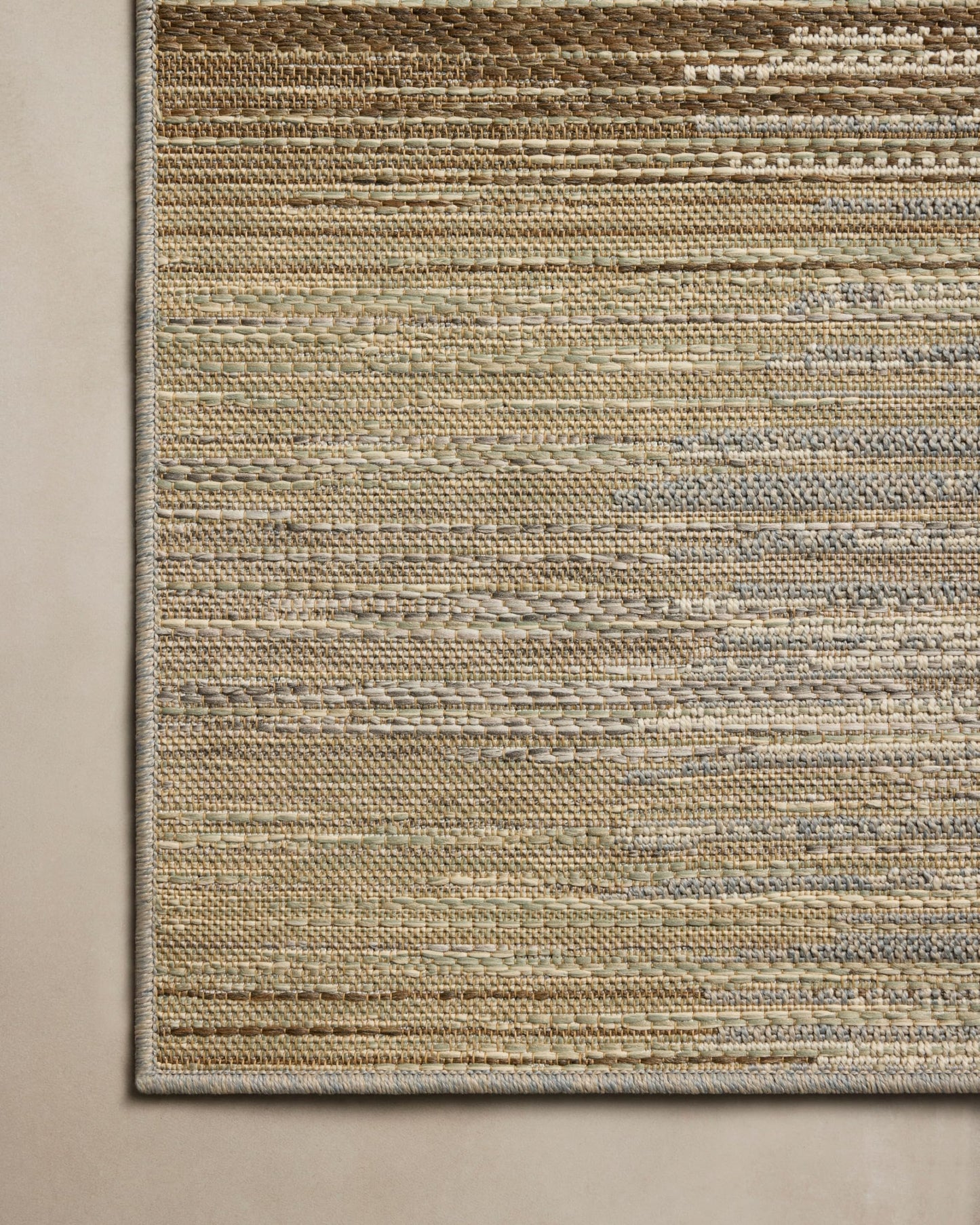 Loloi Saylor Collection SAY-03 Earth/Natural 2'-3" x 3'-9" Indoor/Outdoor Accent Rug
