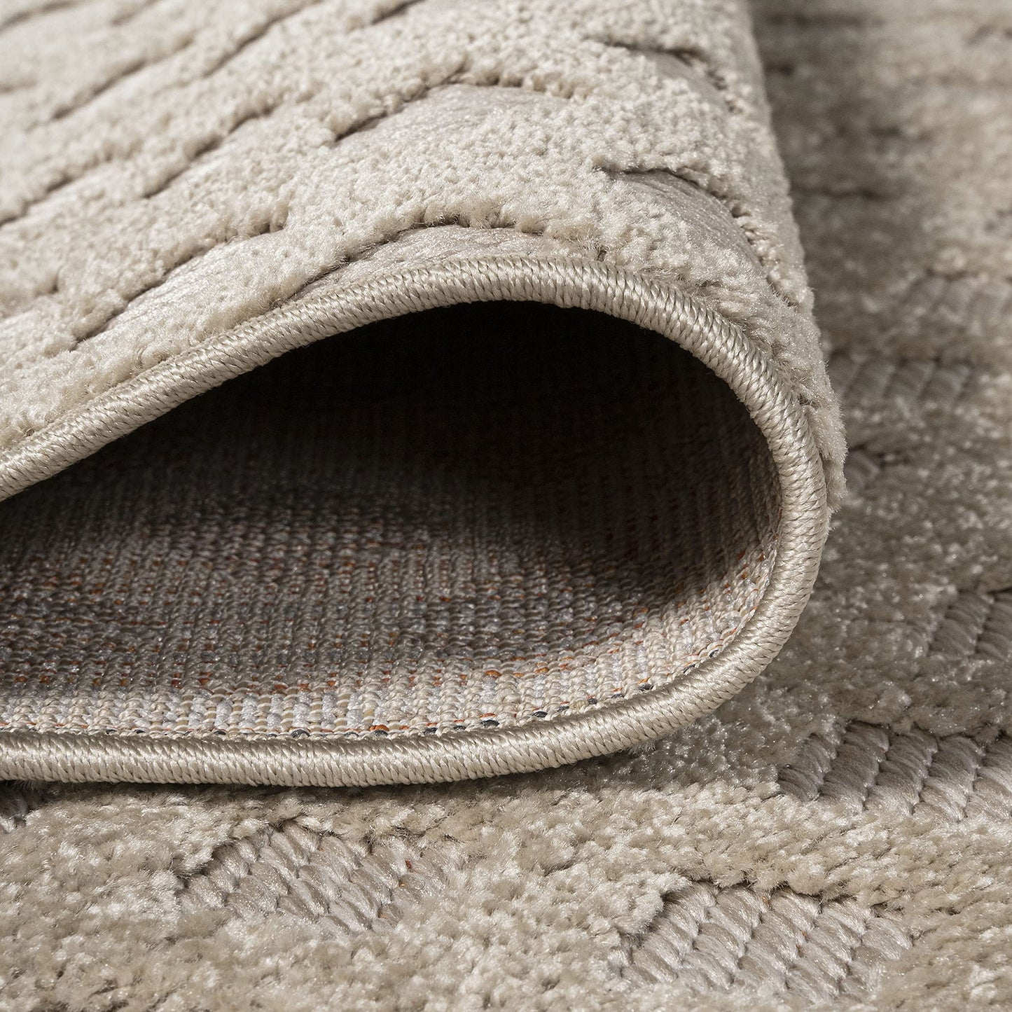 JONATHAN Y Mini-Diamond Trellis Indoor Outdoor Area Rug 8X10 Beige, Rabat High-Low Pile for Backyard, Patio, Porch, Easy-Cleaning, High Traffic, Pet-Friendly, Non-Shedding (SBH101A-8)