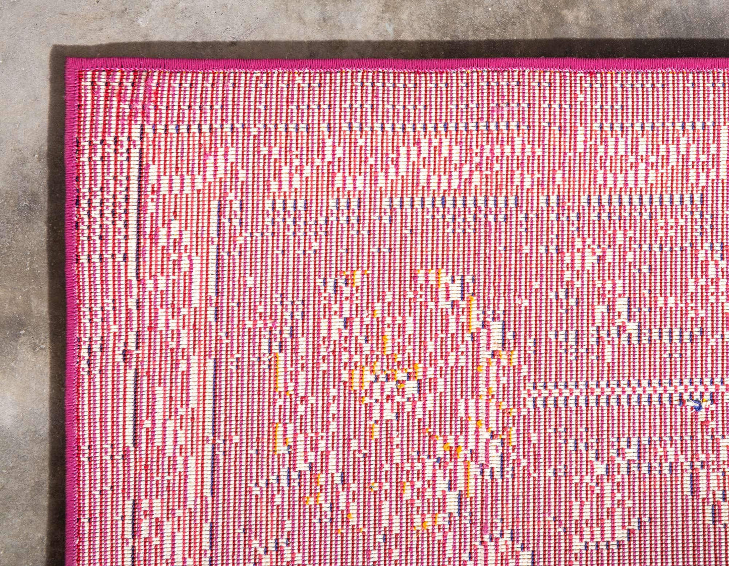 Unique Loom Medici Collection Vintage Botanical Traditional Red Area Rug (5' 0 x 8' 0)