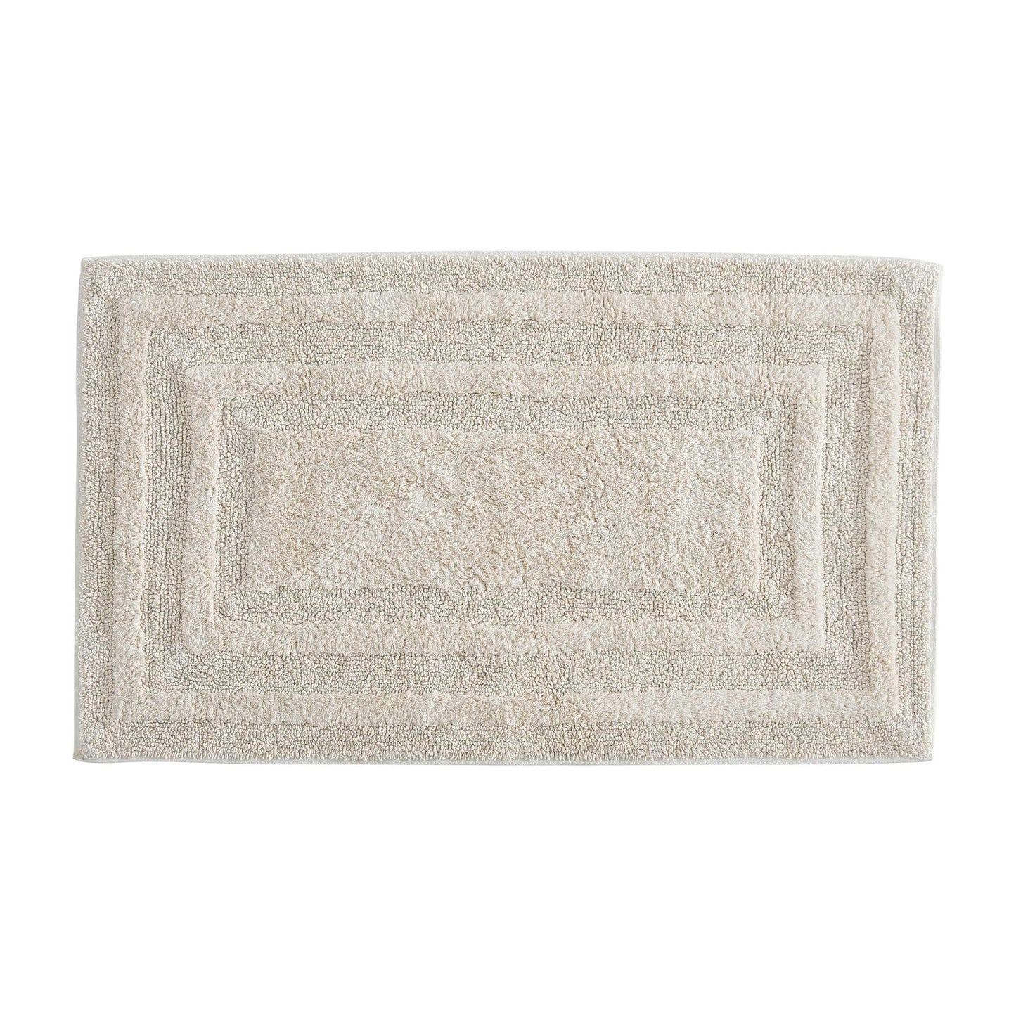 Eddie Bauer - Bathroom Rug, 100% Soft Plush Tufted Cotton Bath Rug, Highly Absorbent, Quick-Dry, and Skid-Resistant Backing (Logan Beige, 24" x 40")