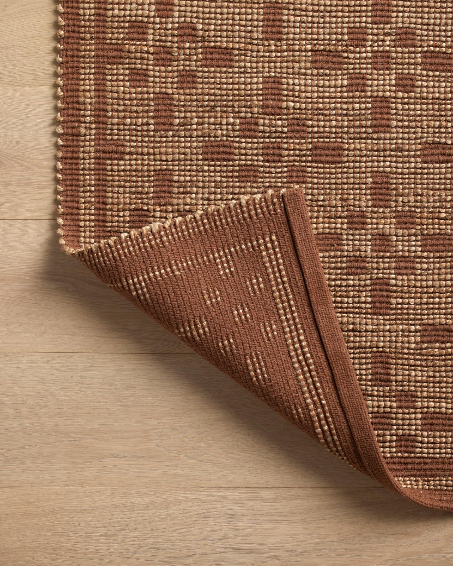 Loloi Chris Loves Julia Judy Collection JUD-07 Natural/Spice 5'-0" x 7'-6" Area Rug