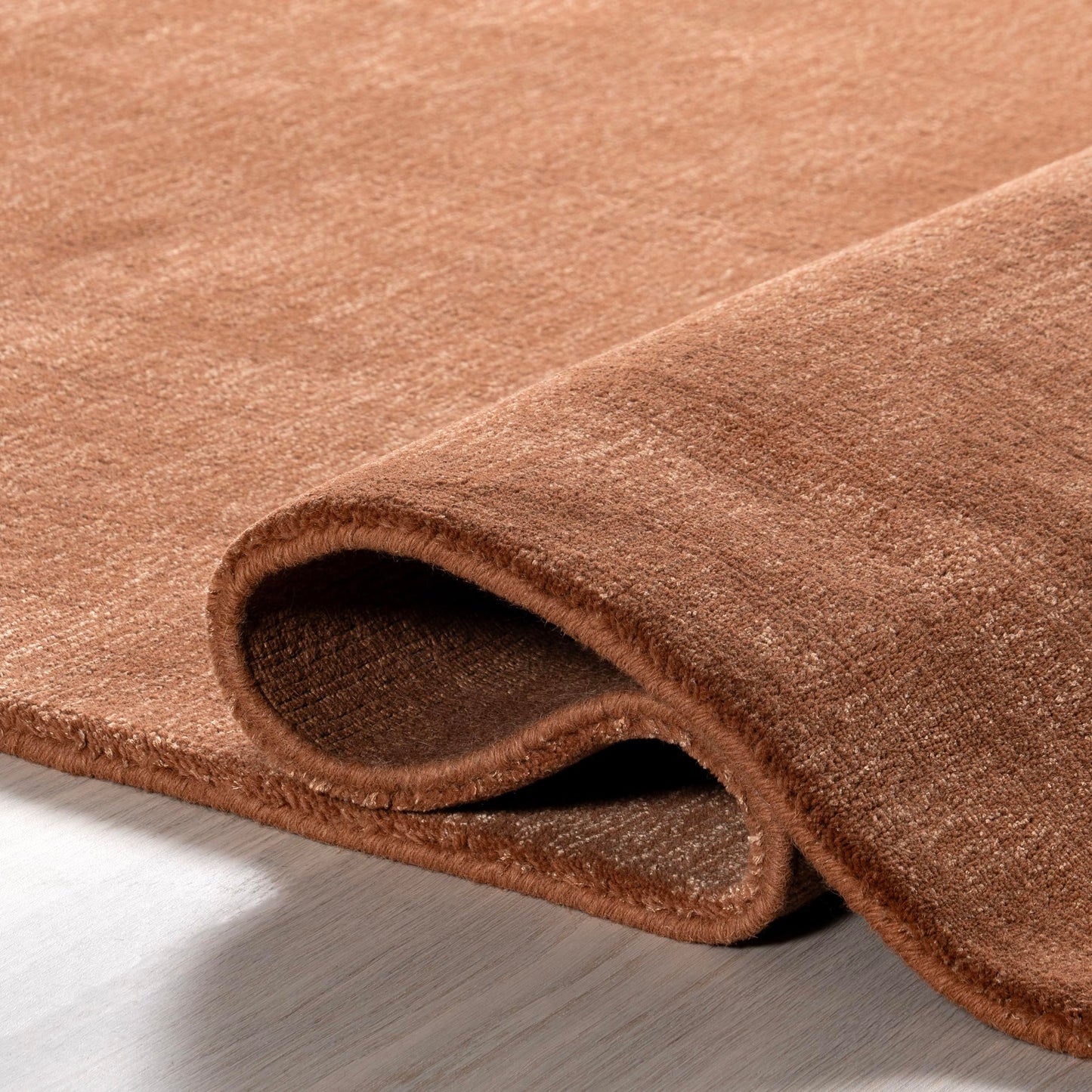 Rugs USA Speckled, 8'6" x 11'6", Handmade, Wool & Viscose, Soft and Cozy, High Traffic, Stain Resistant, Easy Clean, Durable Area Rug for Bedroom, Living Room, Dining, Den, Foyer, Entryway