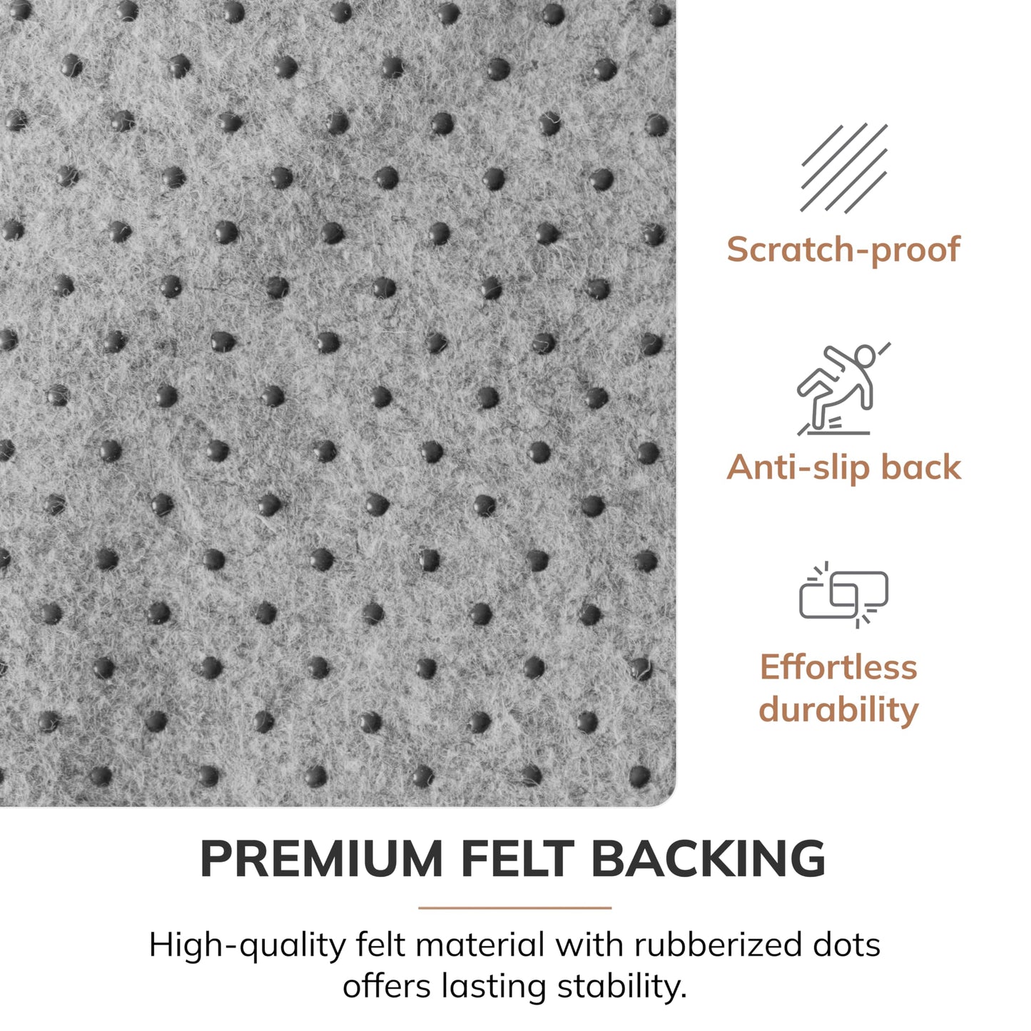 Anji Mountain Rug'd Office Chair Mat for Carpet & Hardwood Floor - Jacquard Woven, Anti-Slip Backing, Low Pile, Floor Protector Desk Chair Mat, Office Rugs for Rolling Chairs (Robin - 40" x 54")