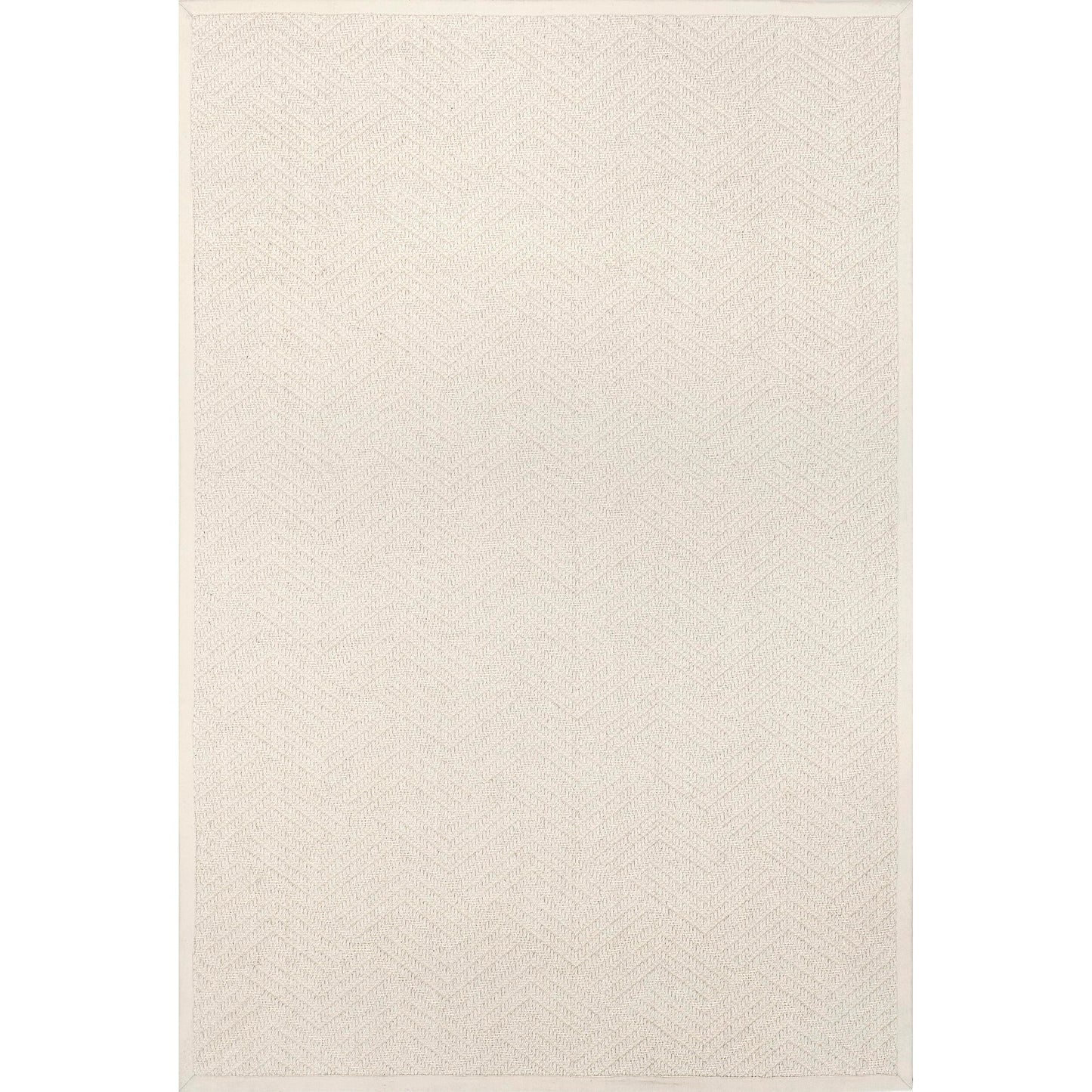 nuLOOM Natural Textured Suzanne Area Rug, 6x9, Cream