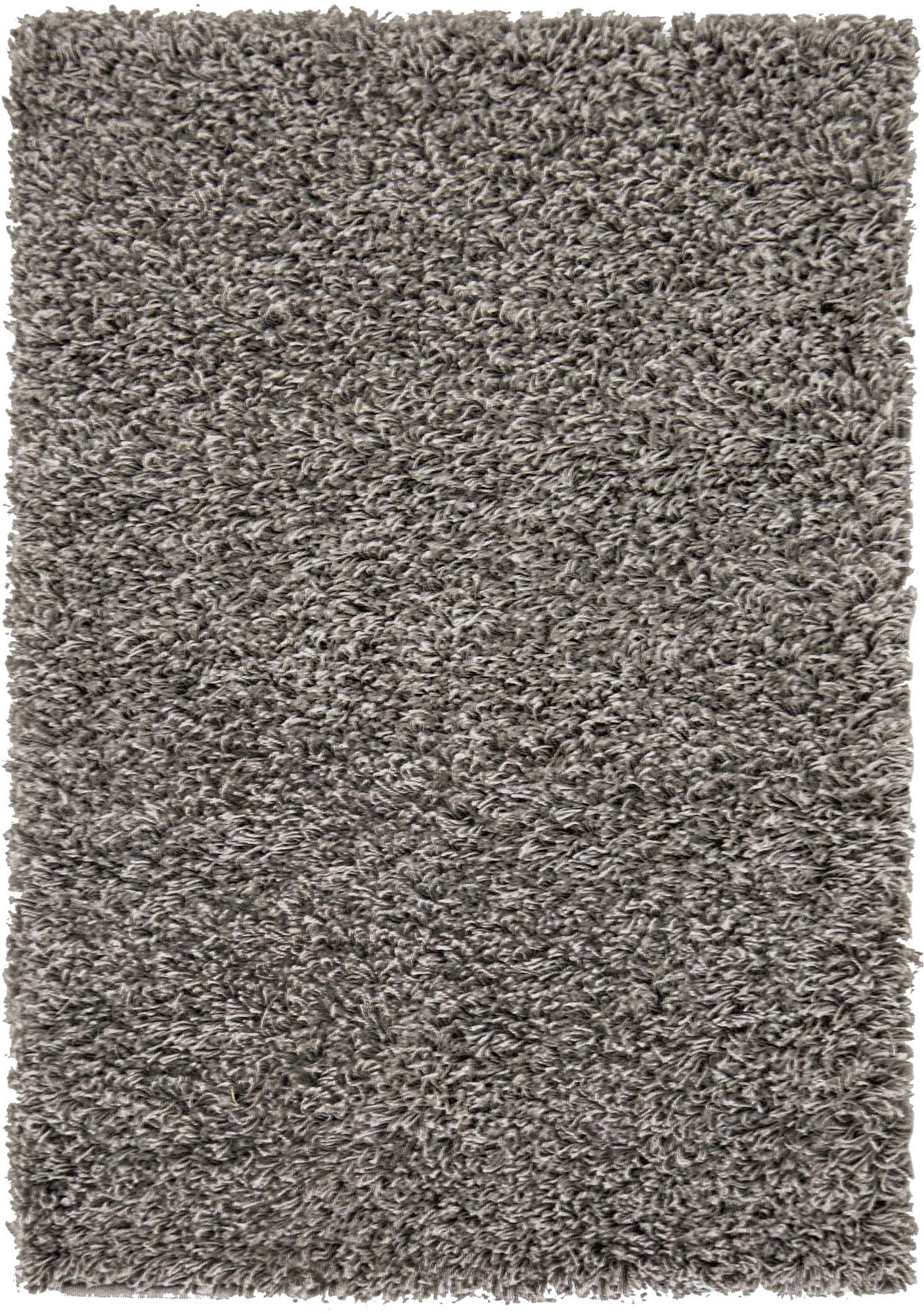 Rugs.com - Solid Shag Rug – 2' x 3' 1 Cloud Gray Shag Rug – Plush Accent for Nurseries, Playrooms, and Bedrooms