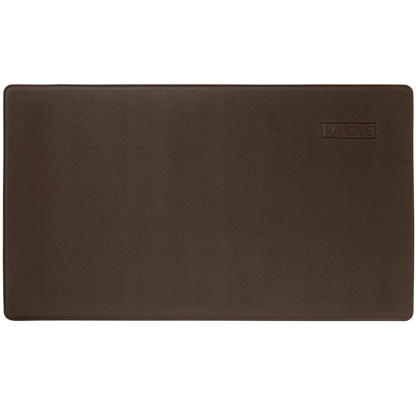 Home Dynamix Cozy Living Lemon Wreath Gather Together Runner Anti-Fatigue Kitchen Mat, Non-Slip Floor Mat, Padded Standing Desk Mat, Grey/Yellow, 17.5"x30"