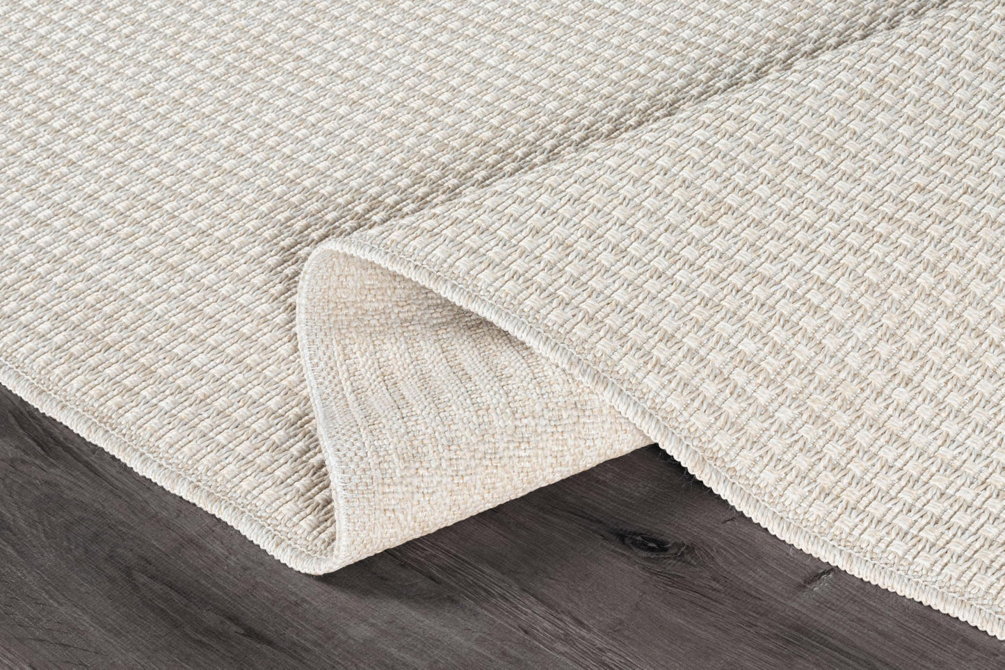 Easy Jute Rug 5x7 Indoor Outdoor Rug Natural Rugs Solid Fiber Rug Woven Area Rug Boho Easy Clean Inside Carpet for Living Room Bedroom Dining Room Hallway or Outdoor Patio Porch (5 X 7 Bone)